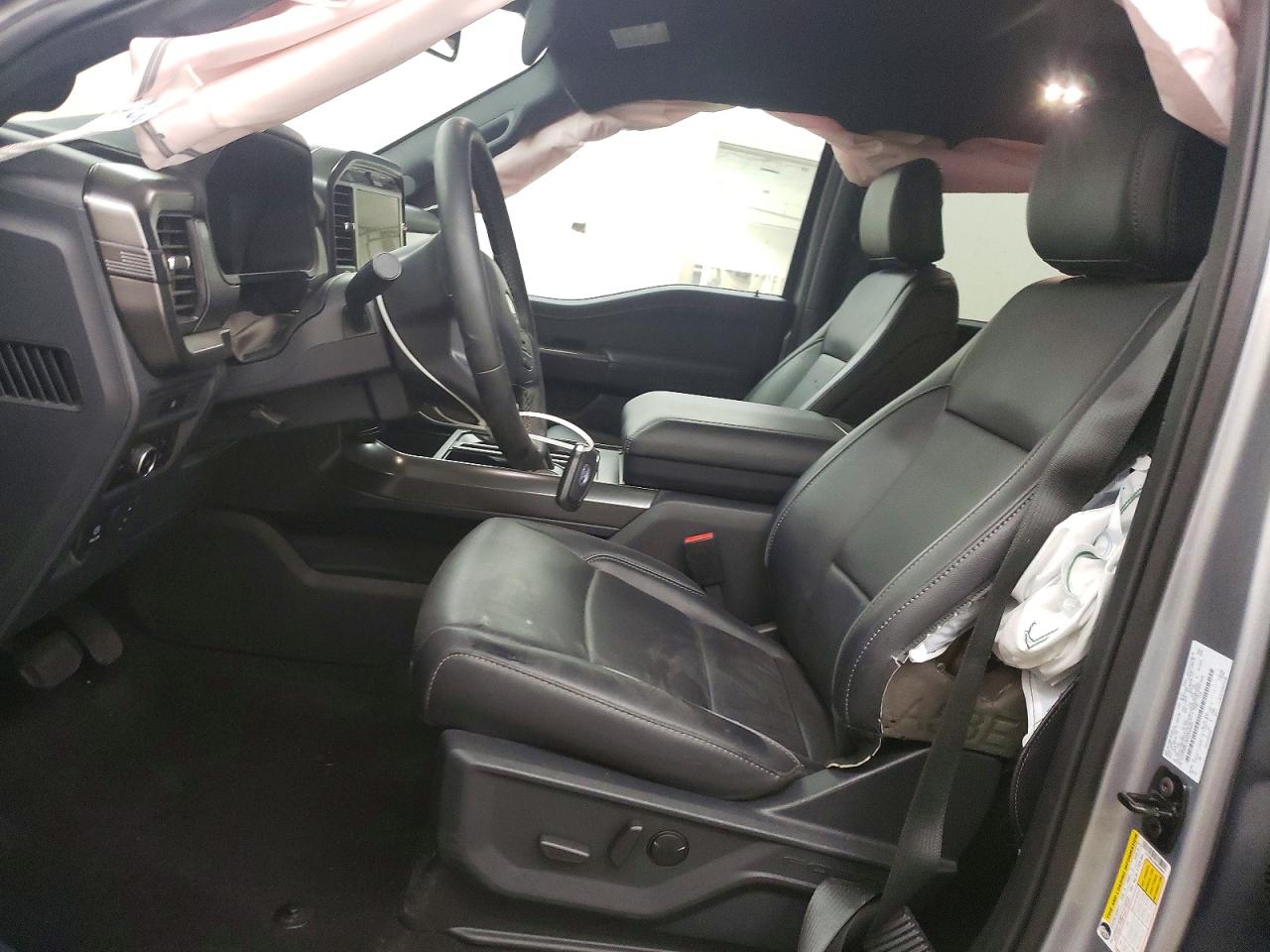 2025 Ford F150 Lariat Silver vin: 1FTFW5L56SKE68982