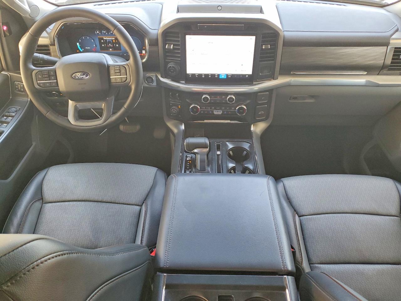 2025 Ford F150 Lariat White vin: 1FTFW5L88SKD67484