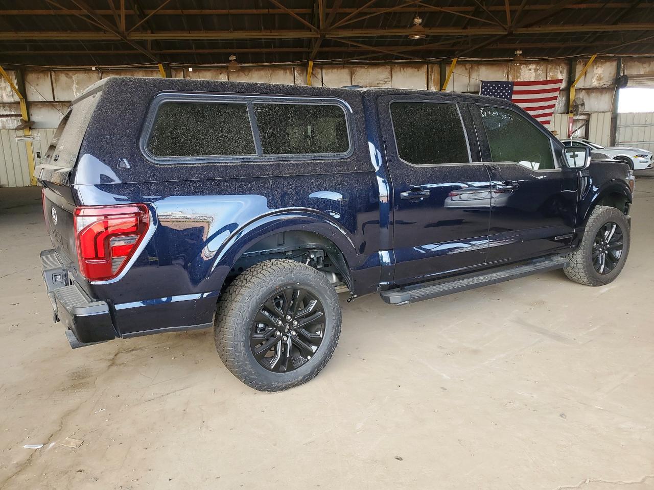2025 Ford F150 Lariat Black vin: 1FTFW5LD0SFB04234
