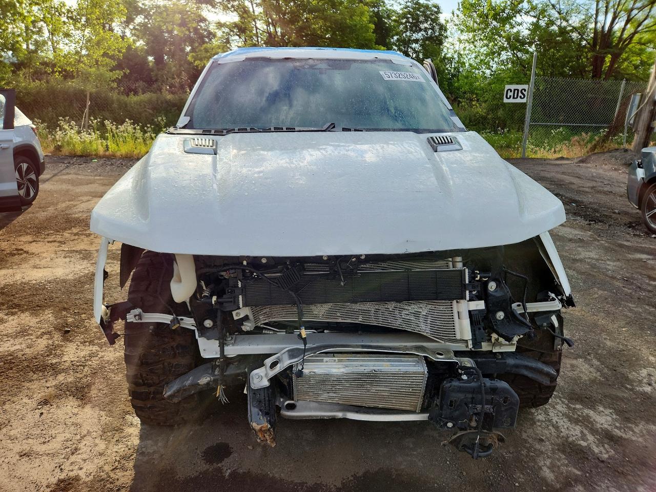 2025 Ford F150 King Ranch White vin: 1FTFW6LD0SFB54699