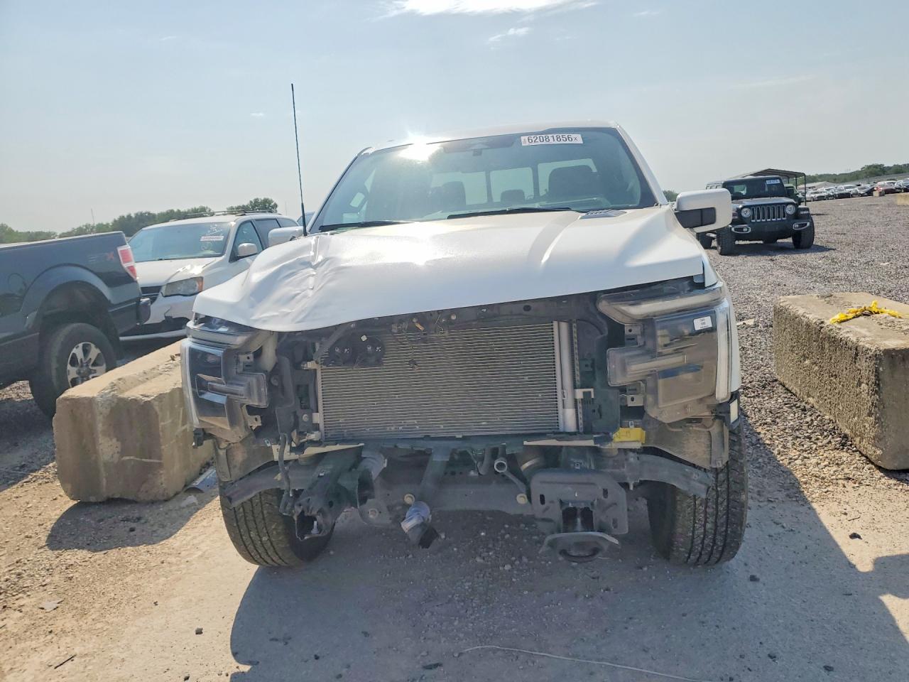 2025 Ford F150 Platinum White vin: 1FTFW7L85SFB28110