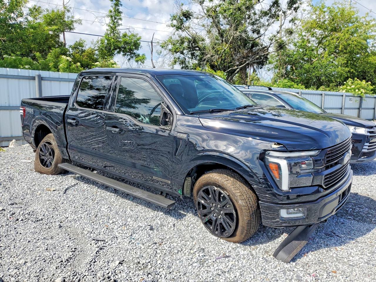 2025 Ford F150 Platinum Black vin: 1FTFW7LD0SFB59827