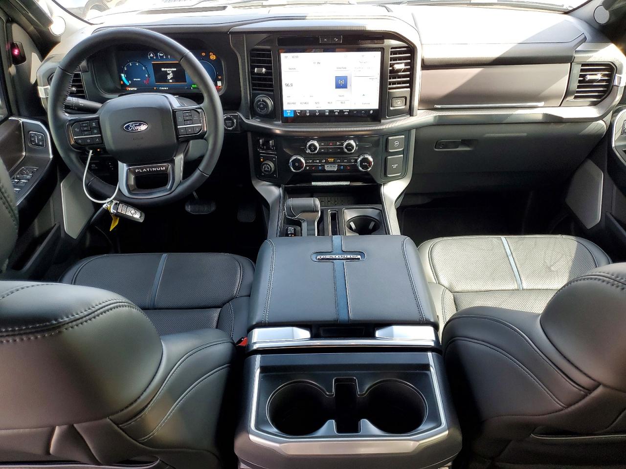 2025 Ford F150 Platinum Black vin: 1FTFW7LD0SFB59827