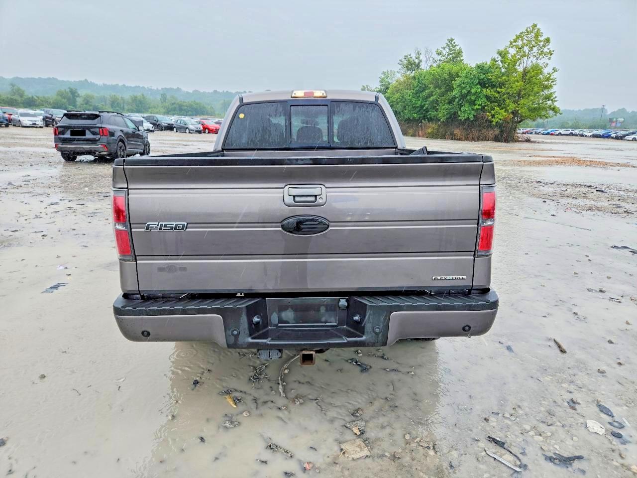 2012 Ford F150 Super Cab Gray vin: 1FTFX1CF0CFB64247
