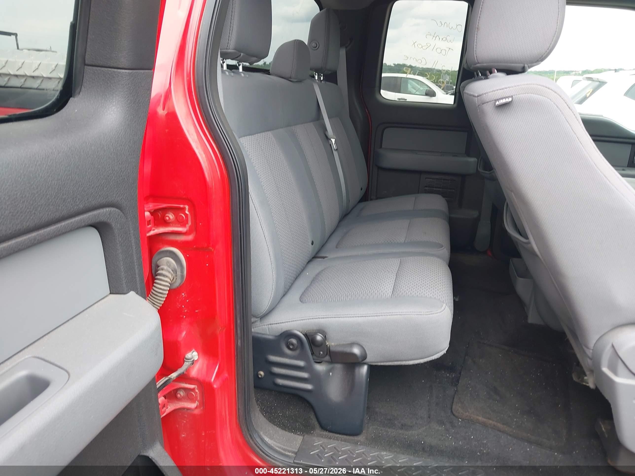 2013 Ford F-150 Xlt Red vin: 1FTFX1CF0DFB31931