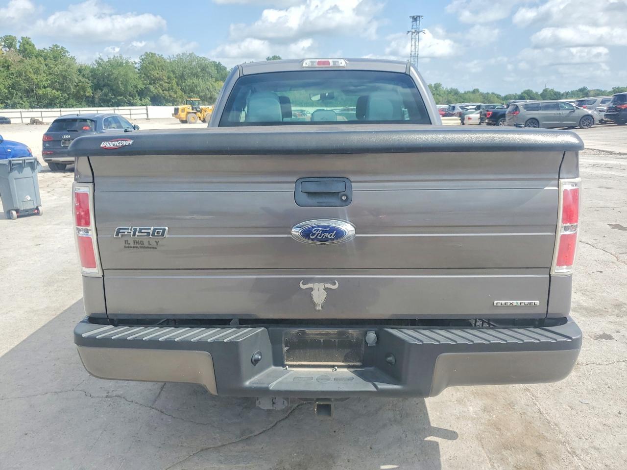 2013 Ford F150 Super Cab Gray vin: 1FTFX1CF0DFC64866