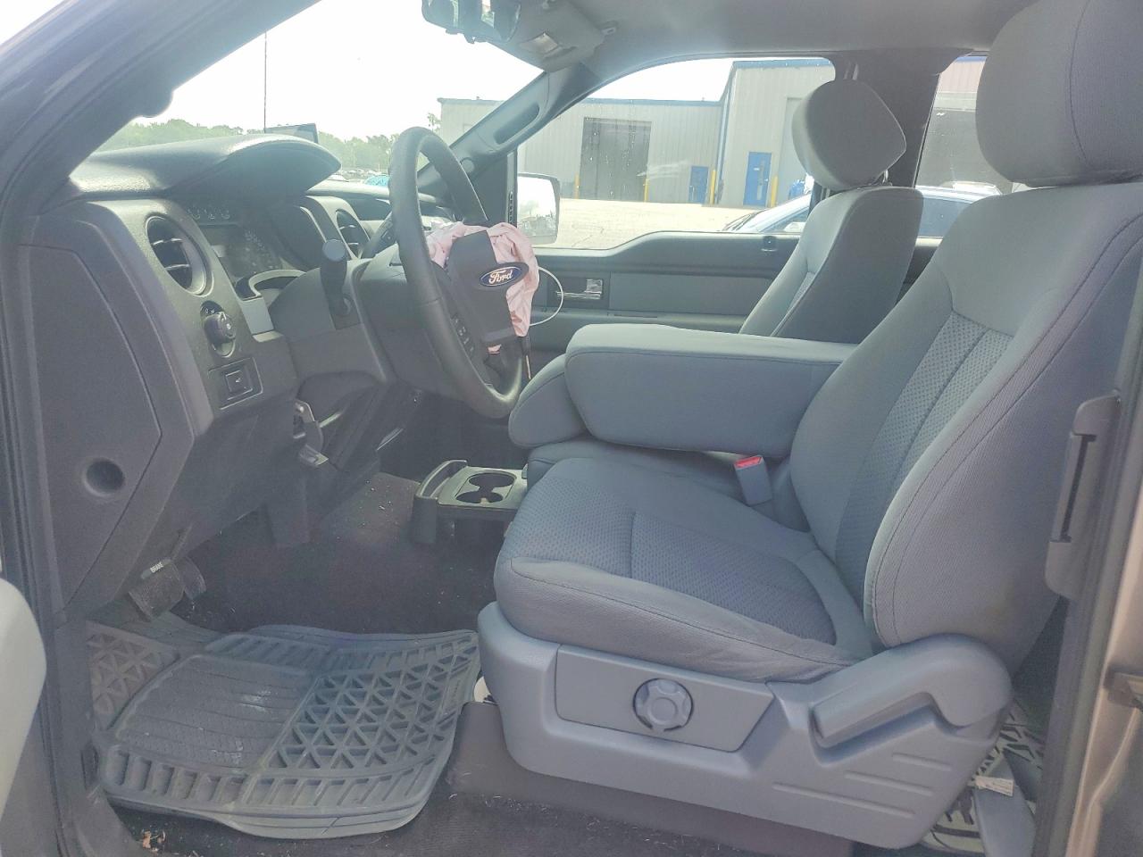 2013 Ford F150 Super Cab Gray vin: 1FTFX1CF0DFC64866