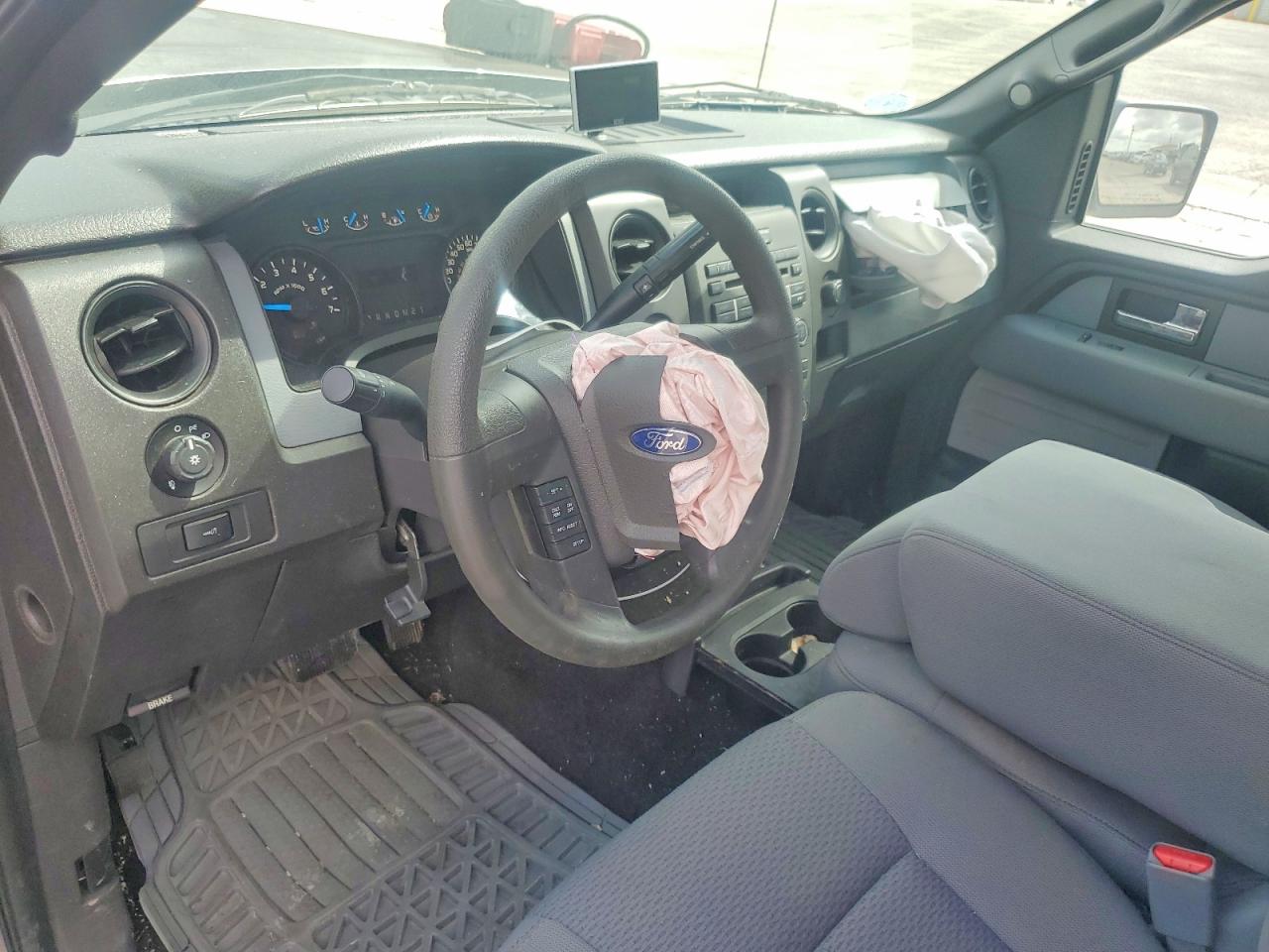 2013 Ford F150 Super Cab Gray vin: 1FTFX1CF0DFC64866