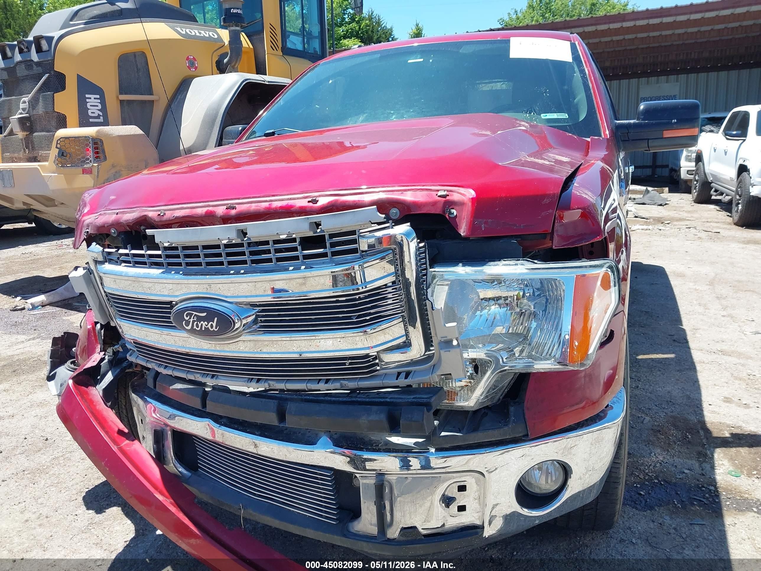 2013 Ford F-150 Xlt Red vin: 1FTFX1CF0DFD27111