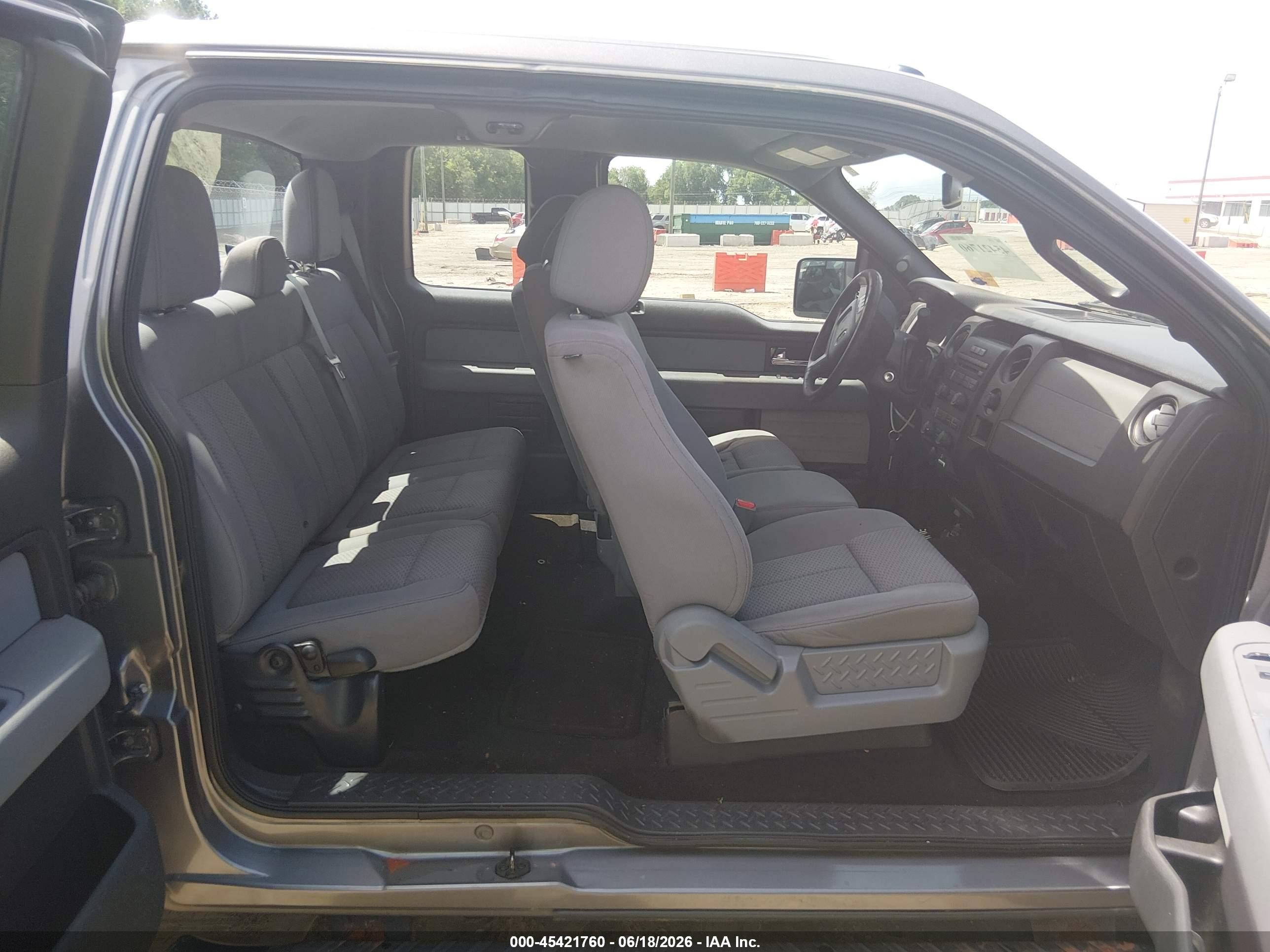 2013 Ford F-150 Stx Gray vin: 1FTFX1CF0DKG16643
