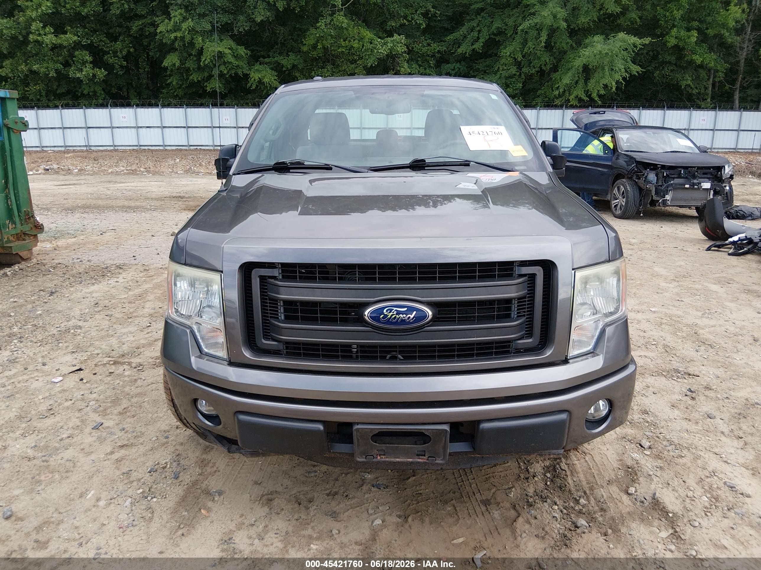 2013 Ford F-150 Stx Gray vin: 1FTFX1CF0DKG16643