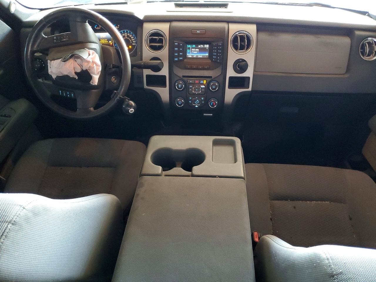 2013 Ford F150 Super Cab Gray vin: 1FTFX1CF0DKG51831