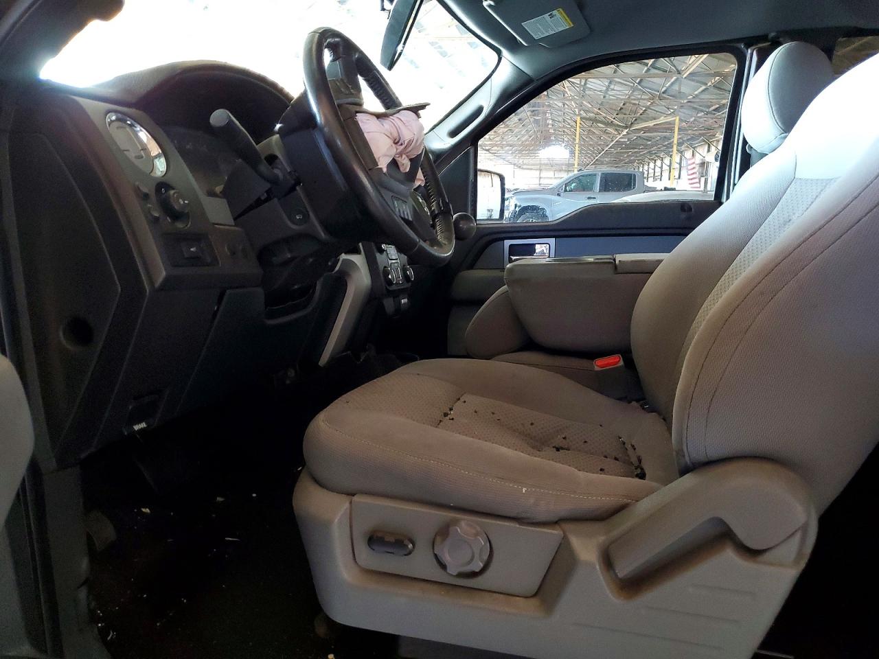 2013 Ford F150 Super Cab Gray vin: 1FTFX1CF0DKG51831