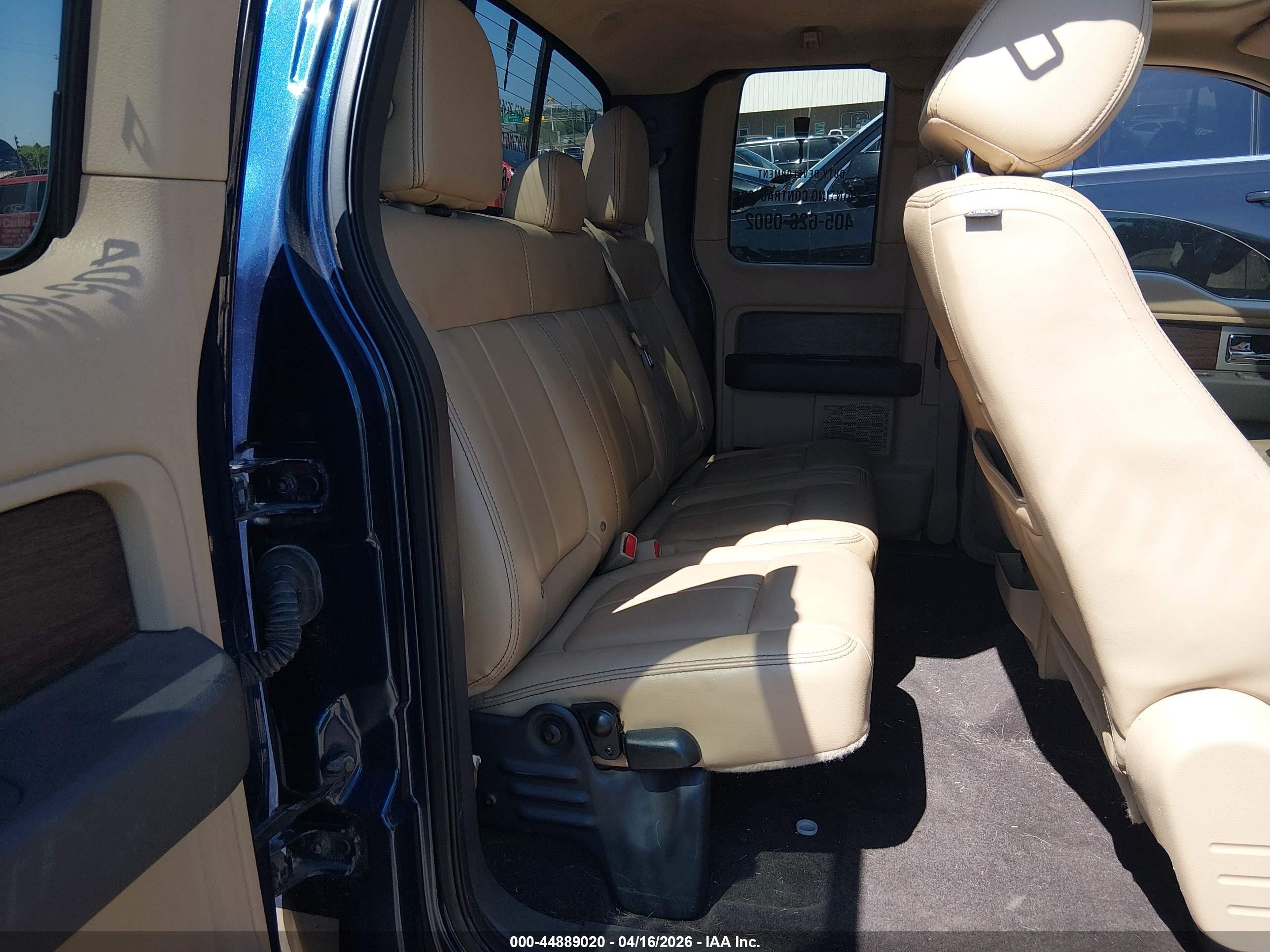 2014 Ford F-150 Lariat Blue vin: 1FTFX1CF0EFB46673