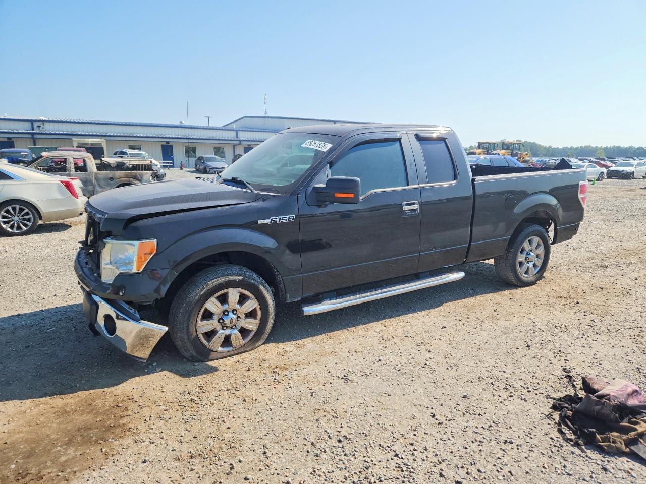 2011 Ford F150 Super Cab Black vin: 1FTFX1CF1BFB29151
