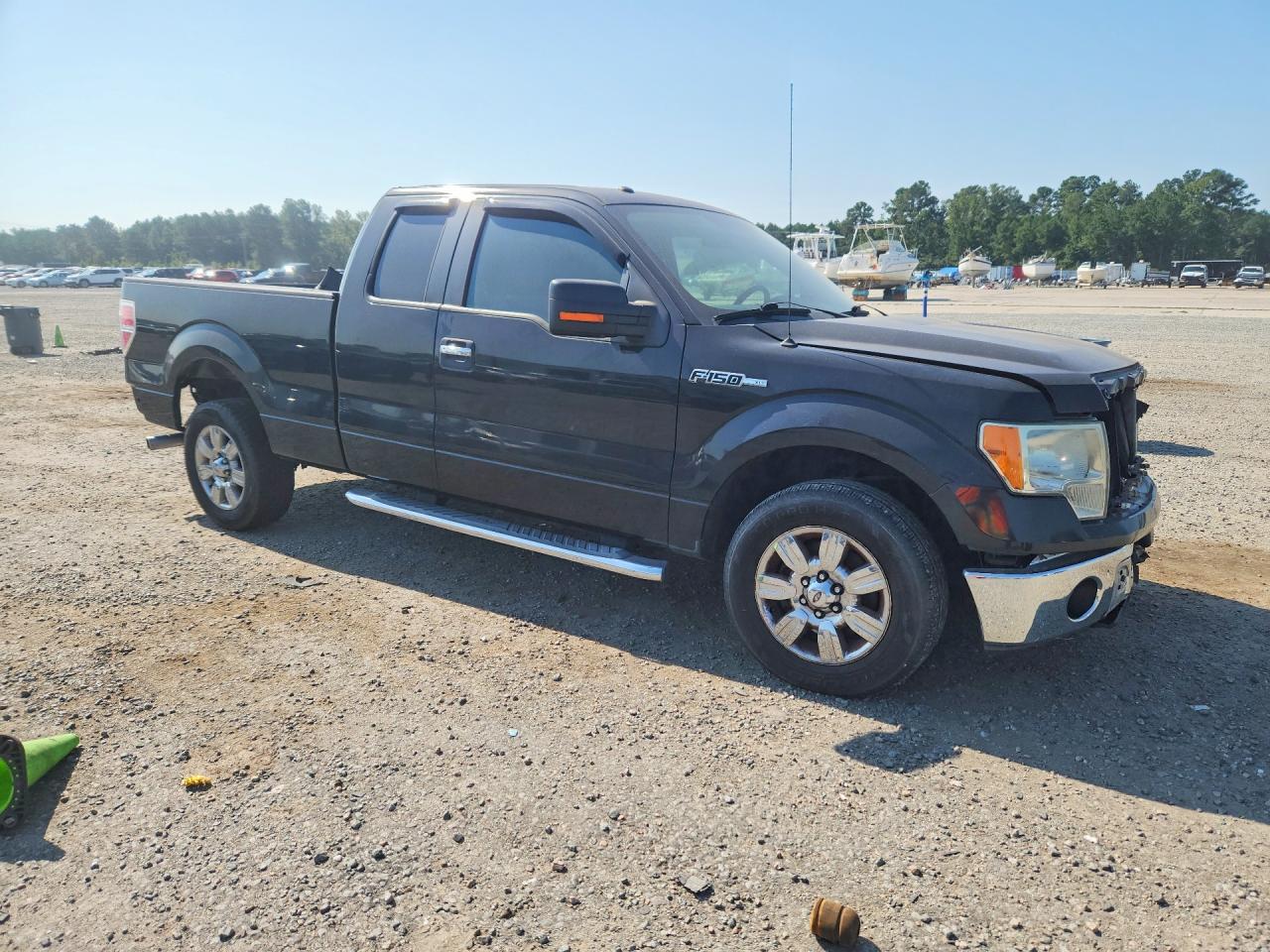 2011 Ford F150 Super Cab Black vin: 1FTFX1CF1BFB29151