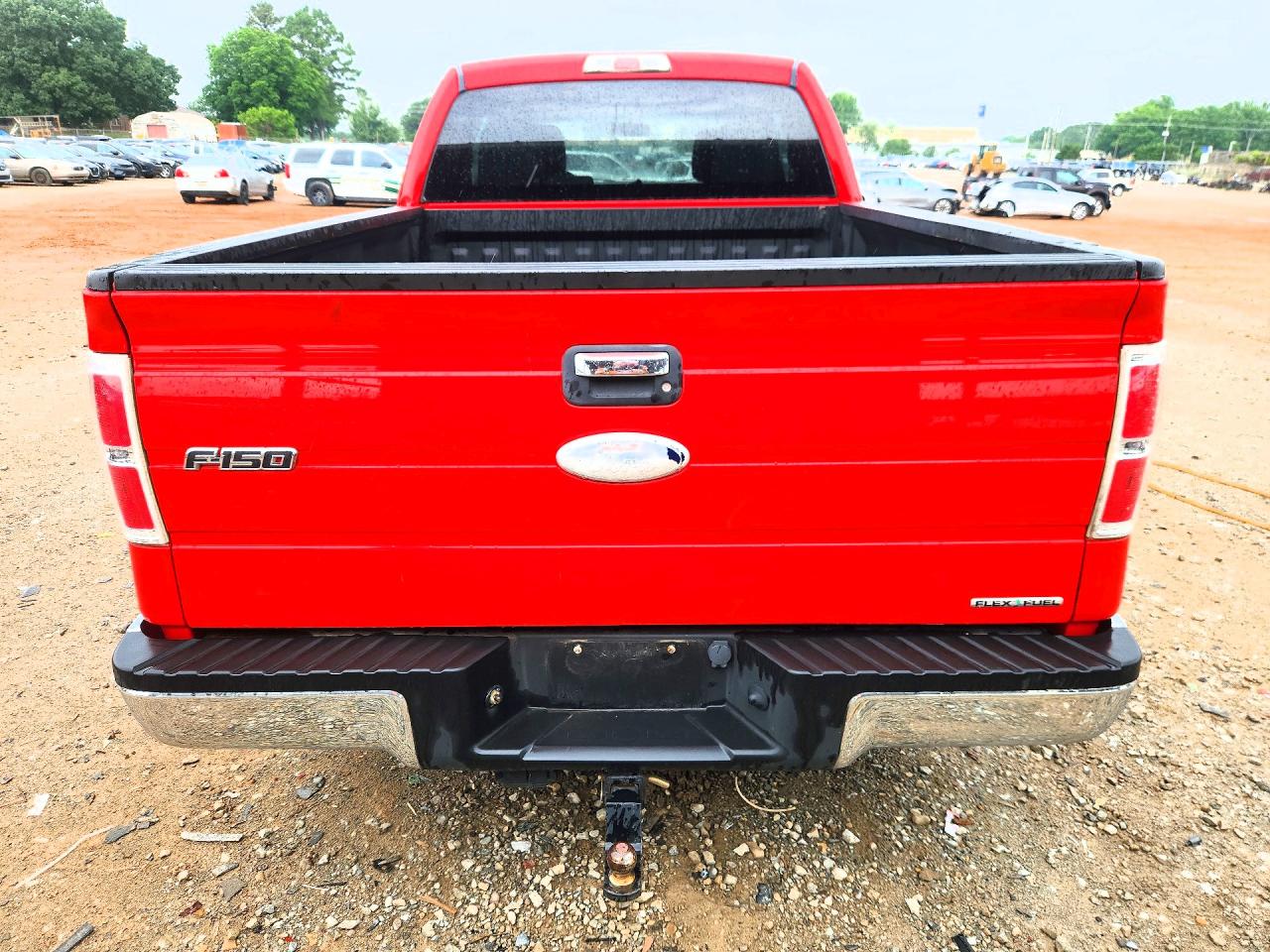 2012 Ford F150 Super Cab Red vin: 1FTFX1CF1CFB68405