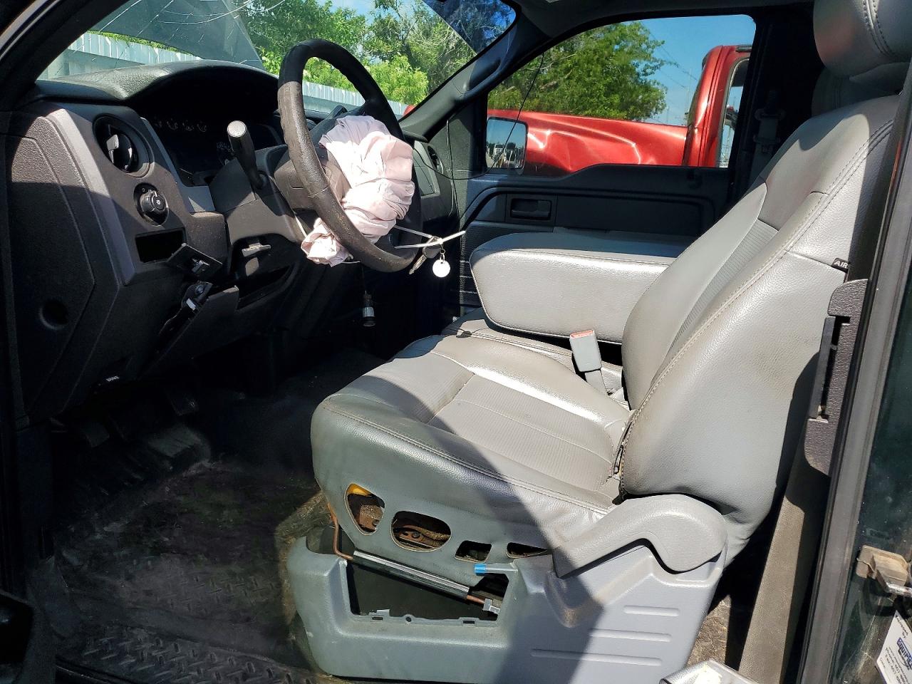 2012 Ford F150 Super Cab Green vin: 1FTFX1CF1CKE40314