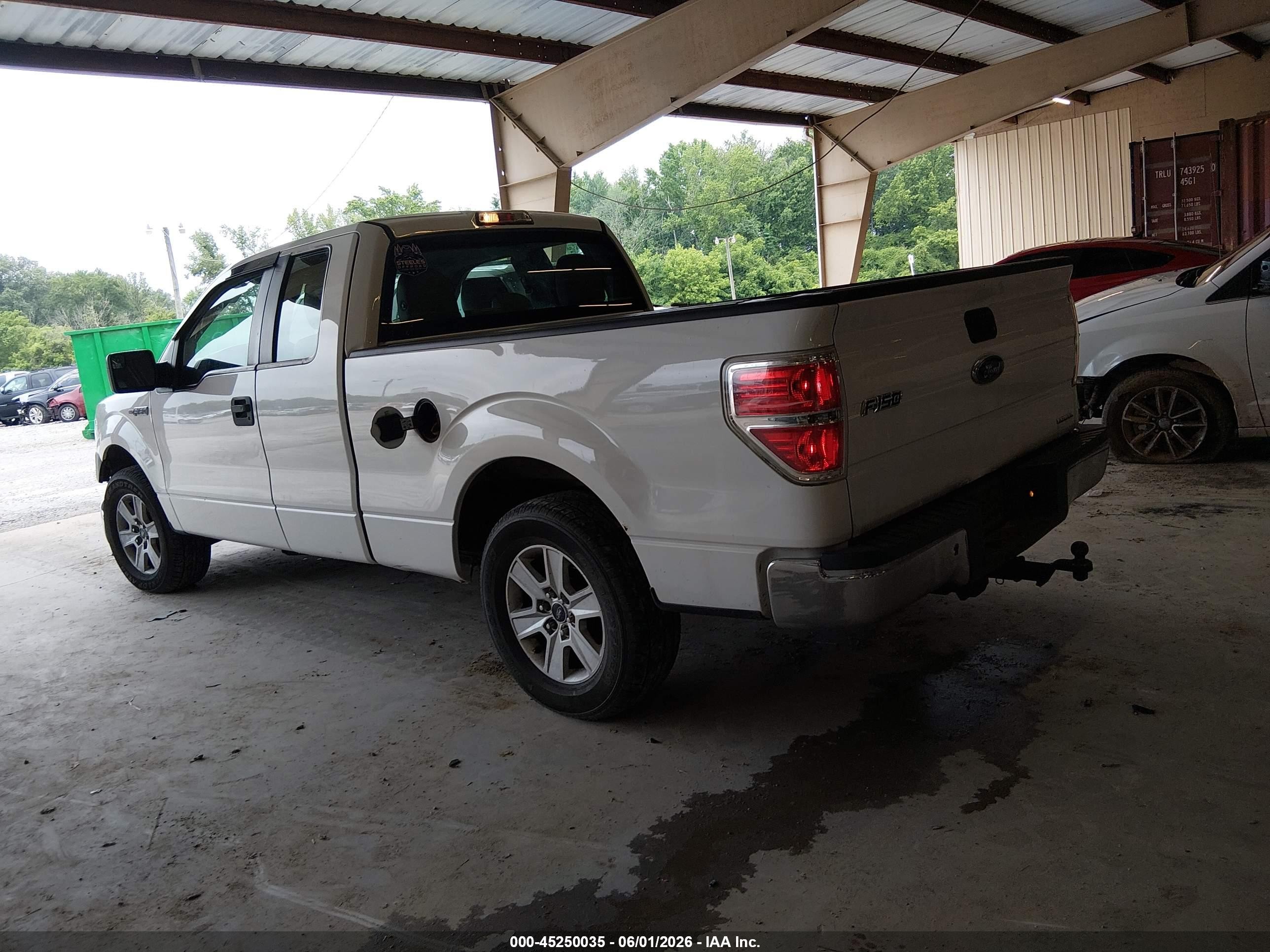 2013 Ford F-150 Xl White vin: 1FTFX1CF1DKD99491