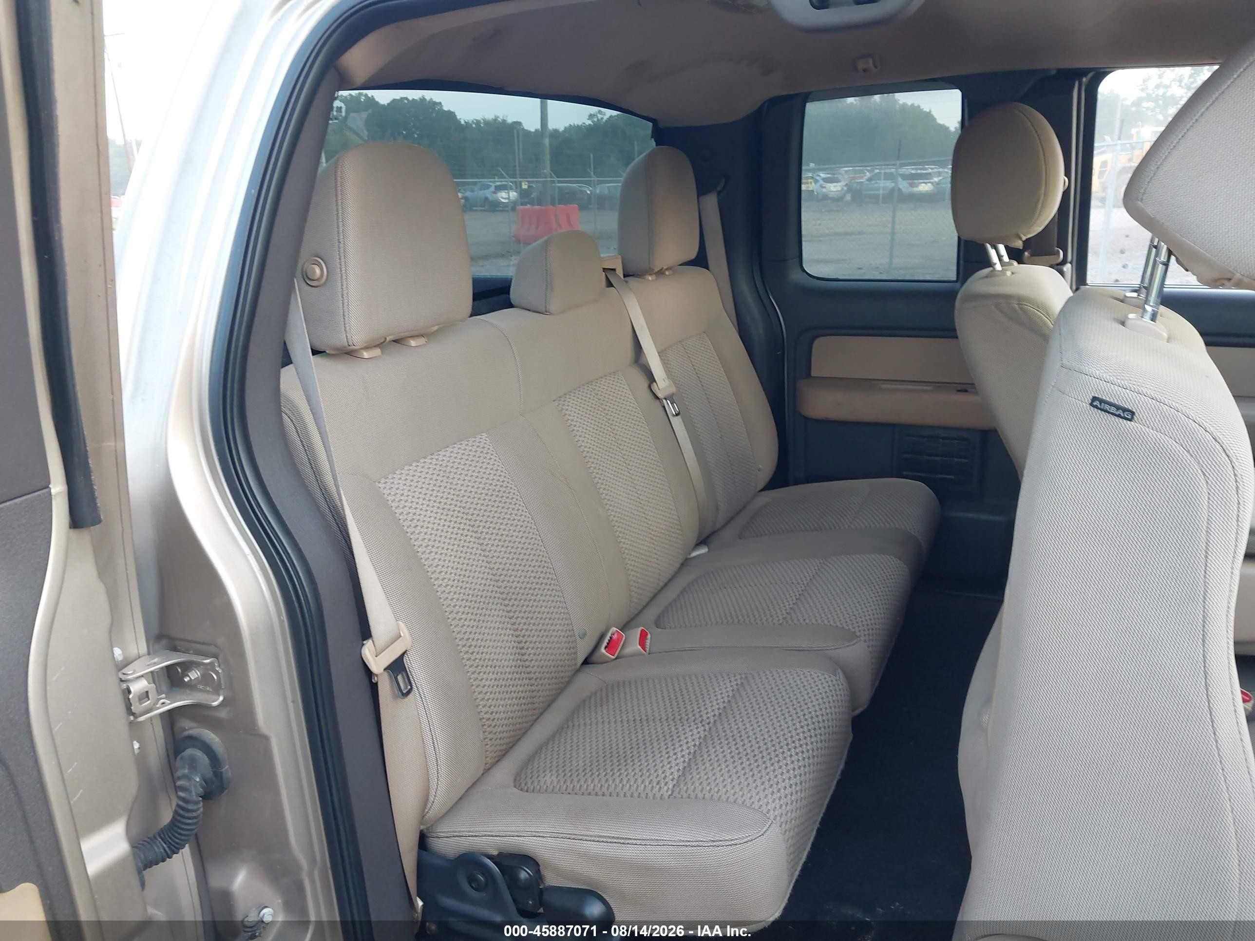 2014 Ford F-150 Xlt Champagne vin: 1FTFX1CF1EFA31712