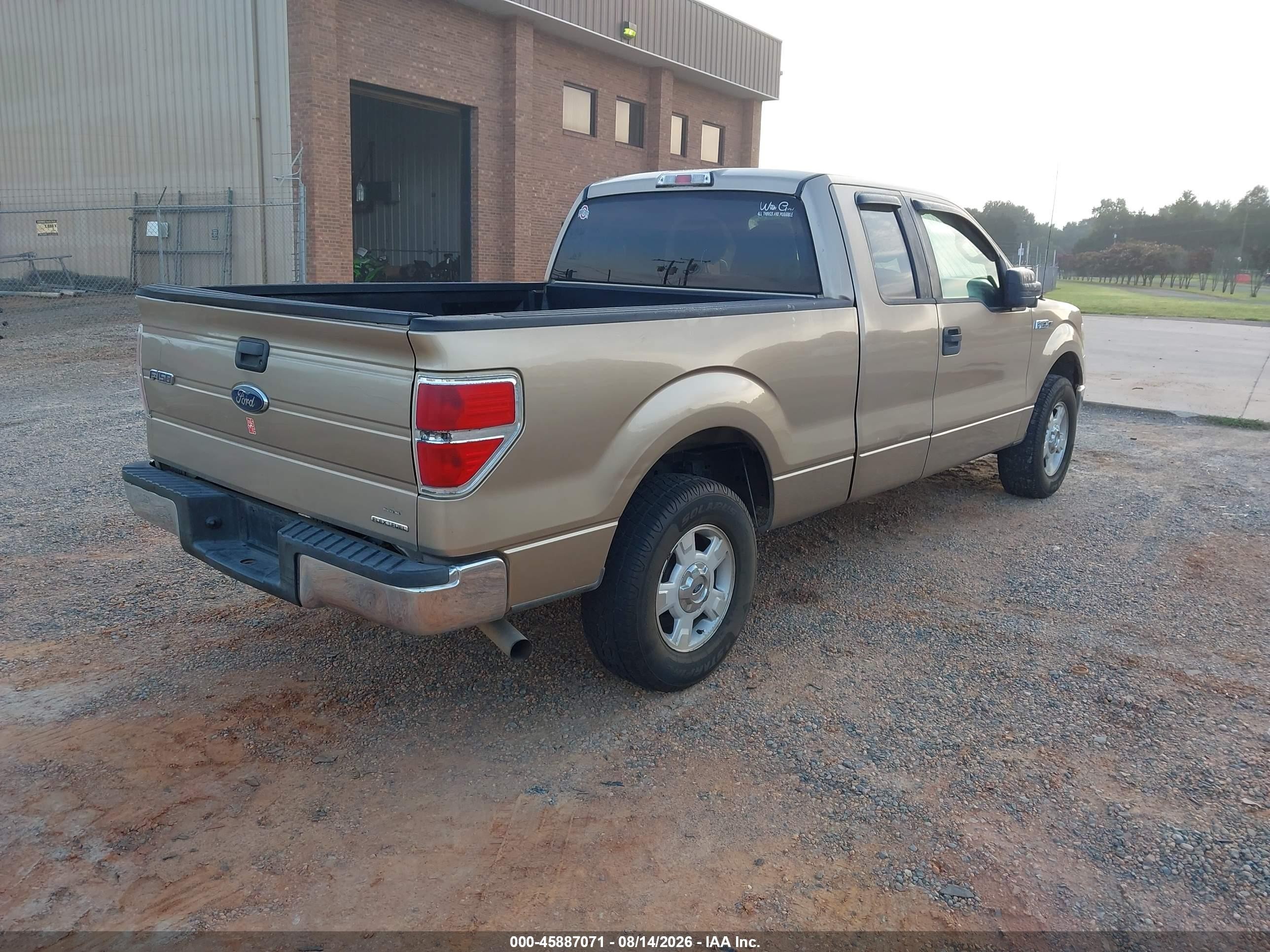 2014 Ford F-150 Xlt Champagne vin: 1FTFX1CF1EFA31712