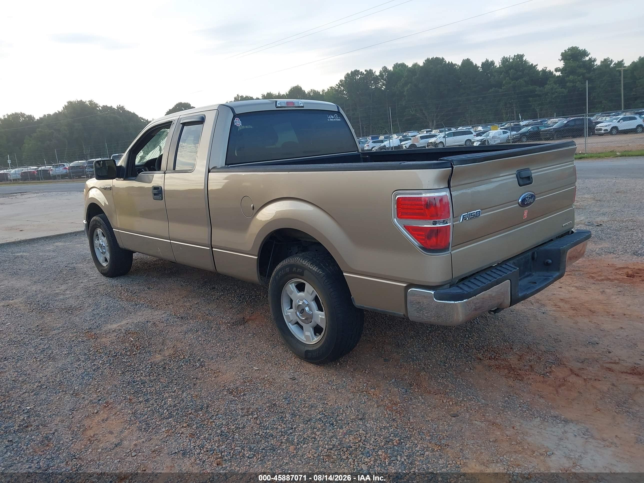 2014 Ford F-150 Xlt Champagne vin: 1FTFX1CF1EFA31712