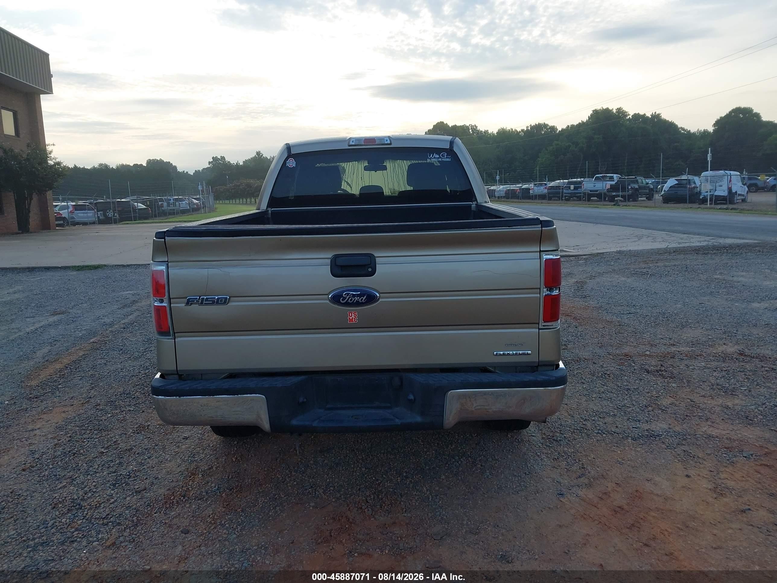 2014 Ford F-150 Xlt Champagne vin: 1FTFX1CF1EFA31712