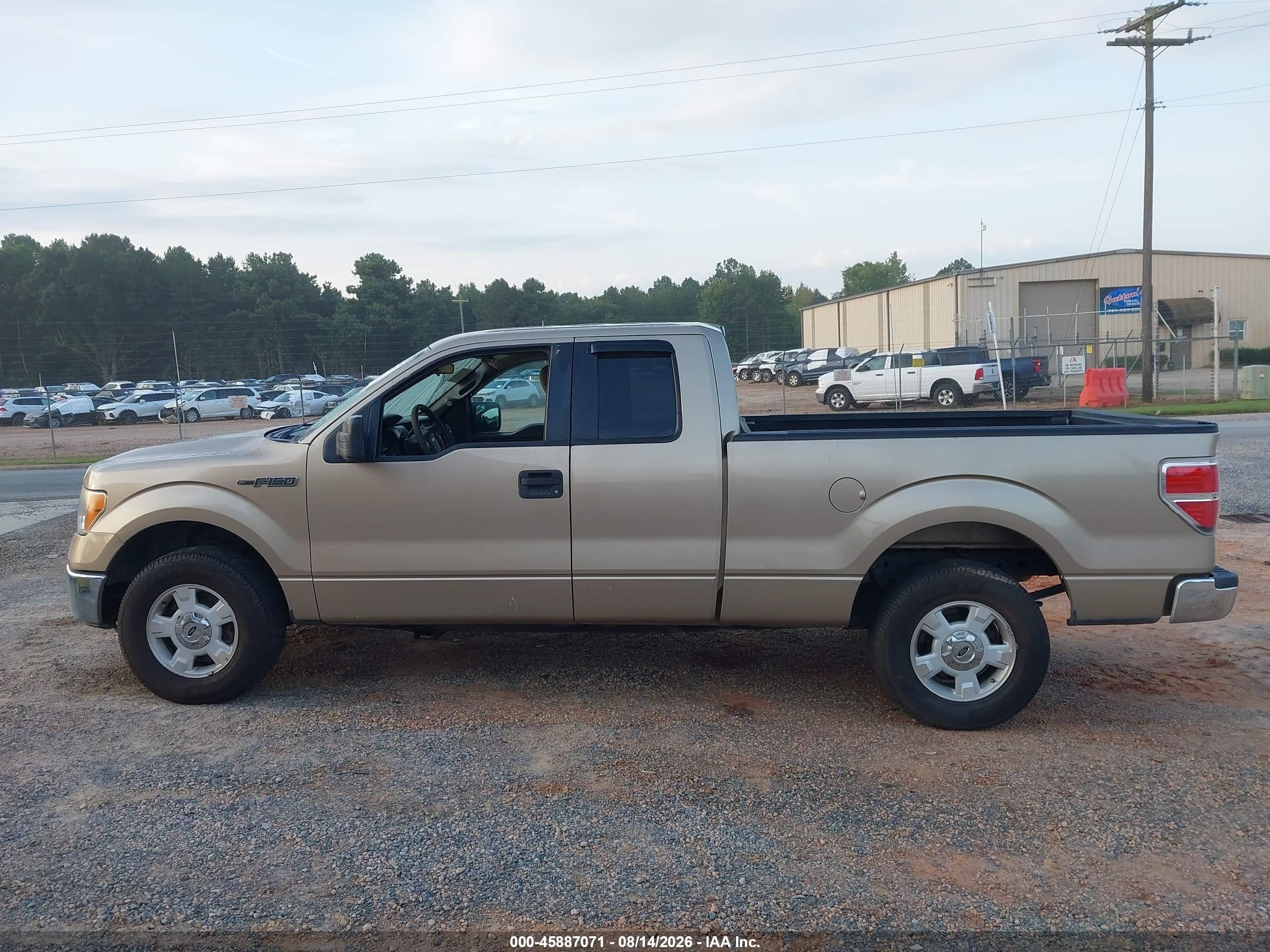 2014 Ford F-150 Xlt Champagne vin: 1FTFX1CF1EFA31712