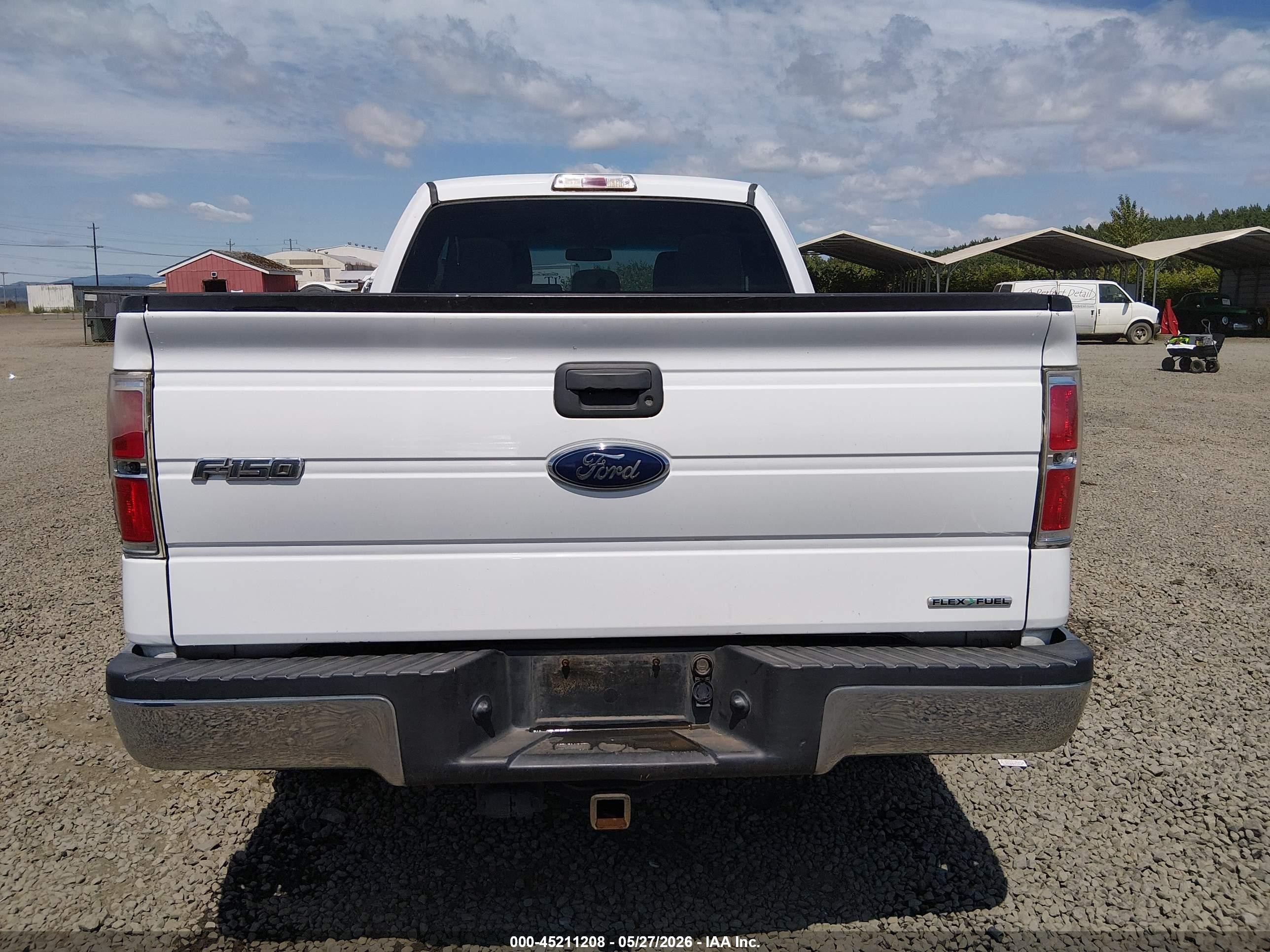 2014 Ford F-150 Xlt White vin: 1FTFX1CF1EFC94315
