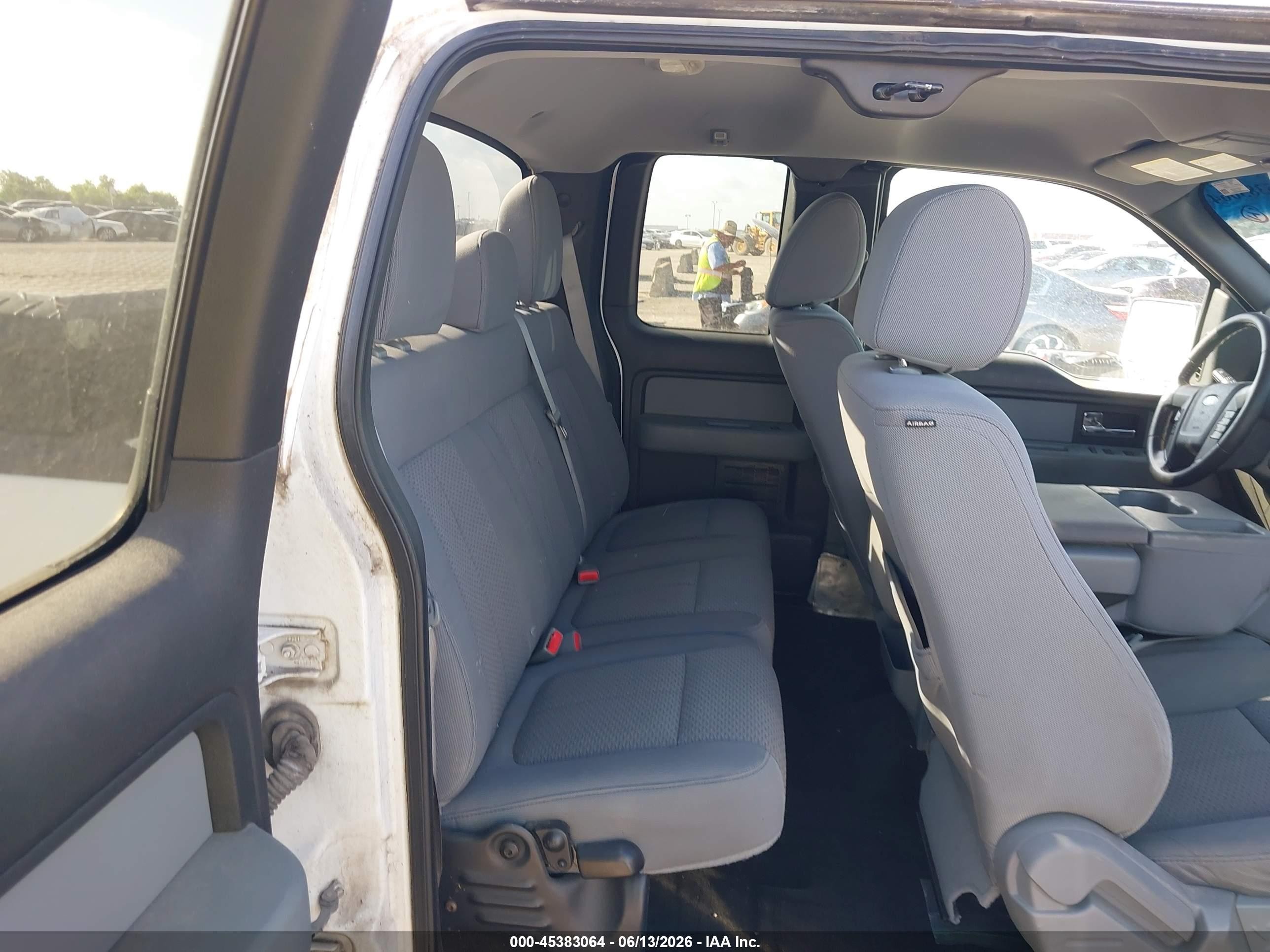 2012 Ford F-150 Xlt White vin: 1FTFX1CF2CFA75747