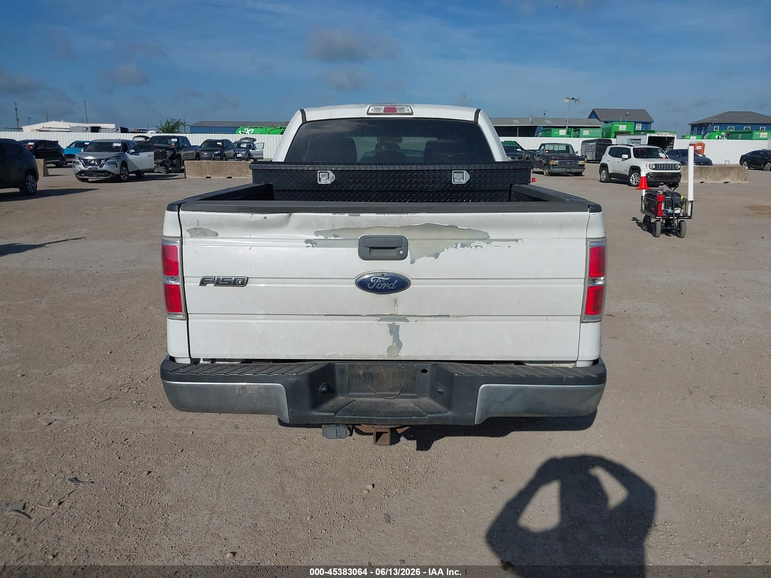 2012 Ford F-150 Xlt White vin: 1FTFX1CF2CFA75747