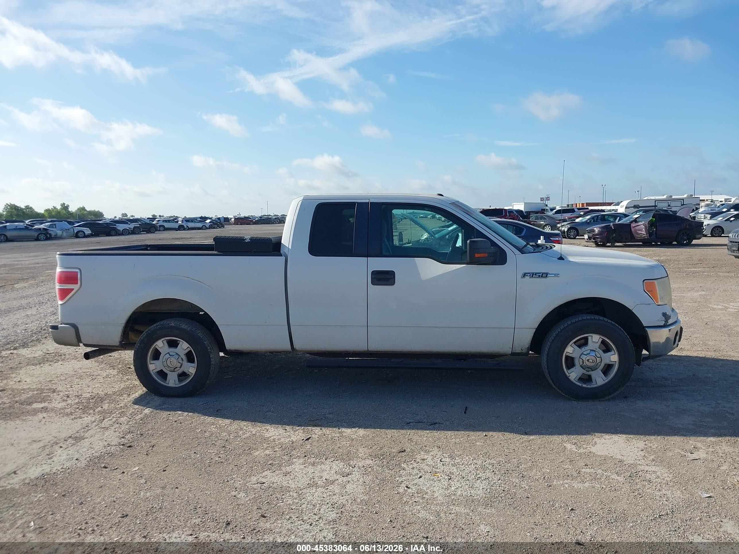 2012 Ford F-150 Xlt White vin: 1FTFX1CF2CFA75747