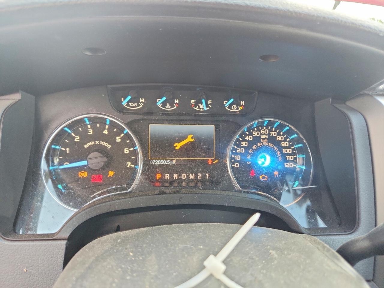 2012 Ford F150 Super Cab Red vin: 1FTFX1CF2CKD01891