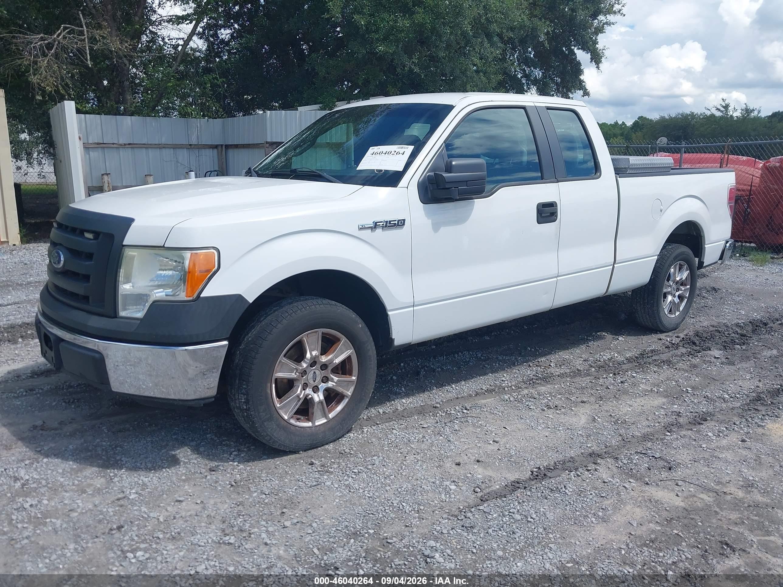 2012 Ford F-150 Xl White vin: 1FTFX1CF2CKD37175