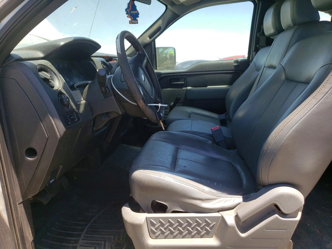 2013 Ford F150 Super Cab White vin: 1FTFX1CF2DKF15040