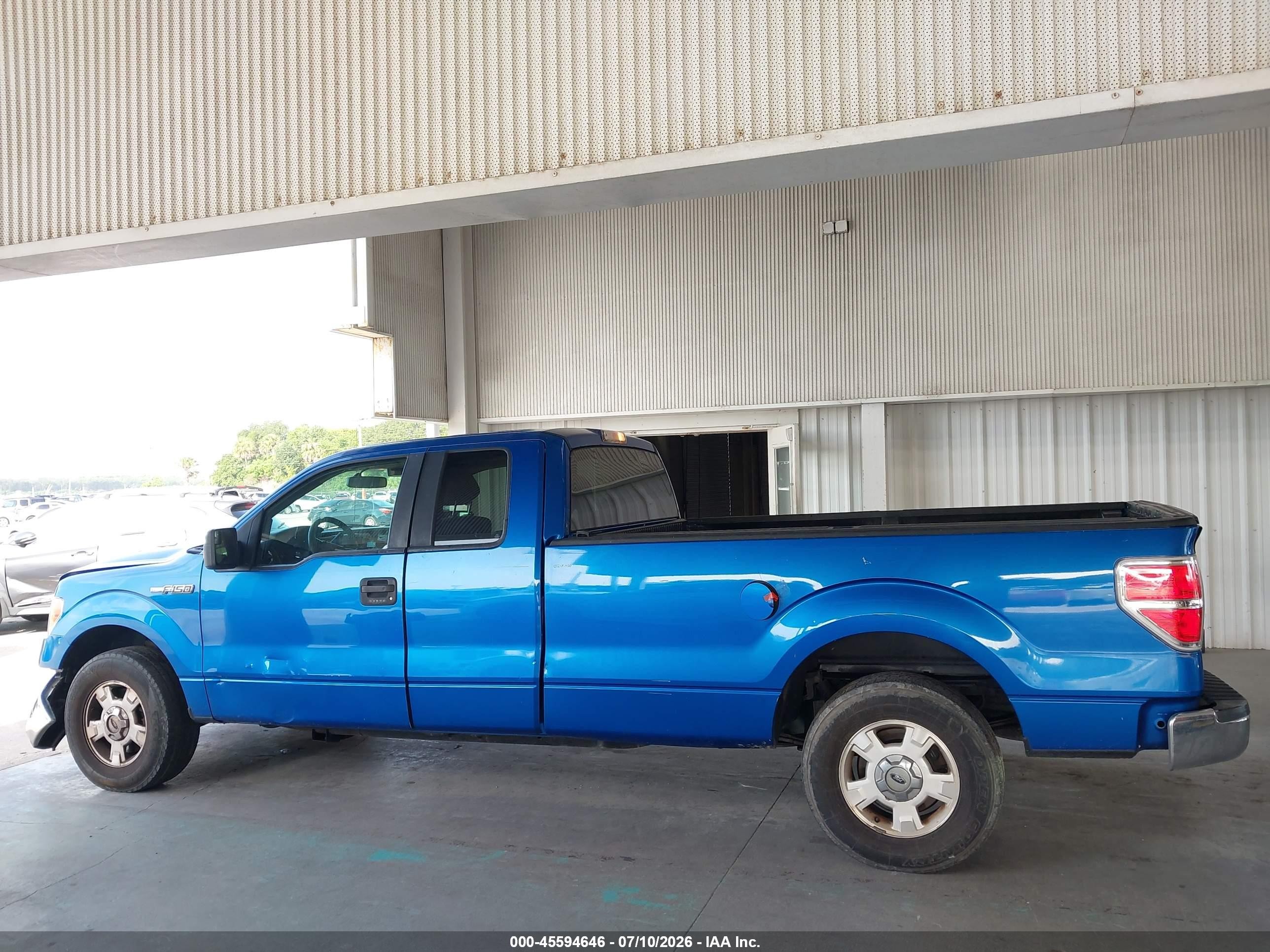 2014 Ford F-150 Xlt Blue vin: 1FTFX1CF2EKD29158