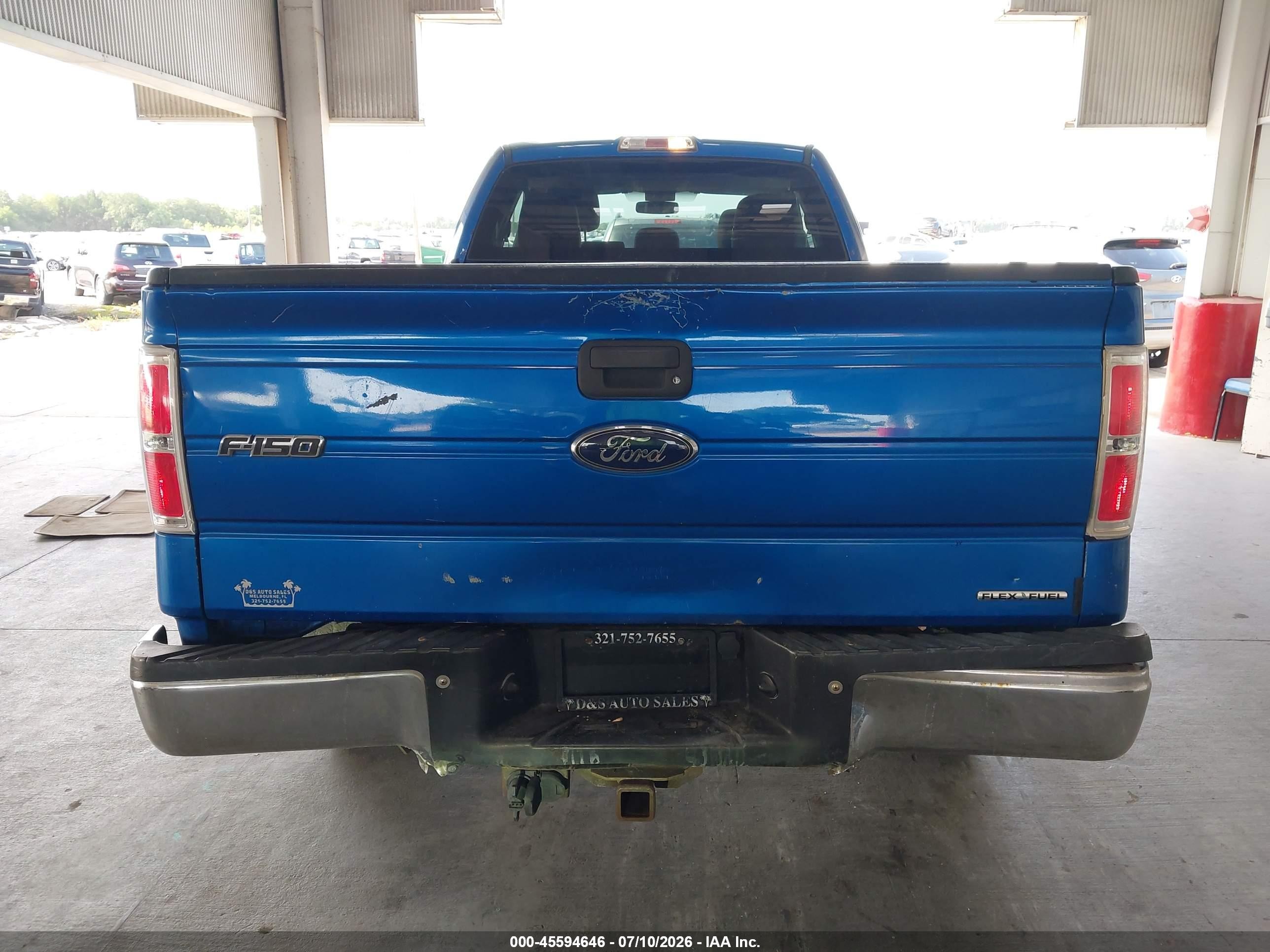 2014 Ford F-150 Xlt Blue vin: 1FTFX1CF2EKD29158