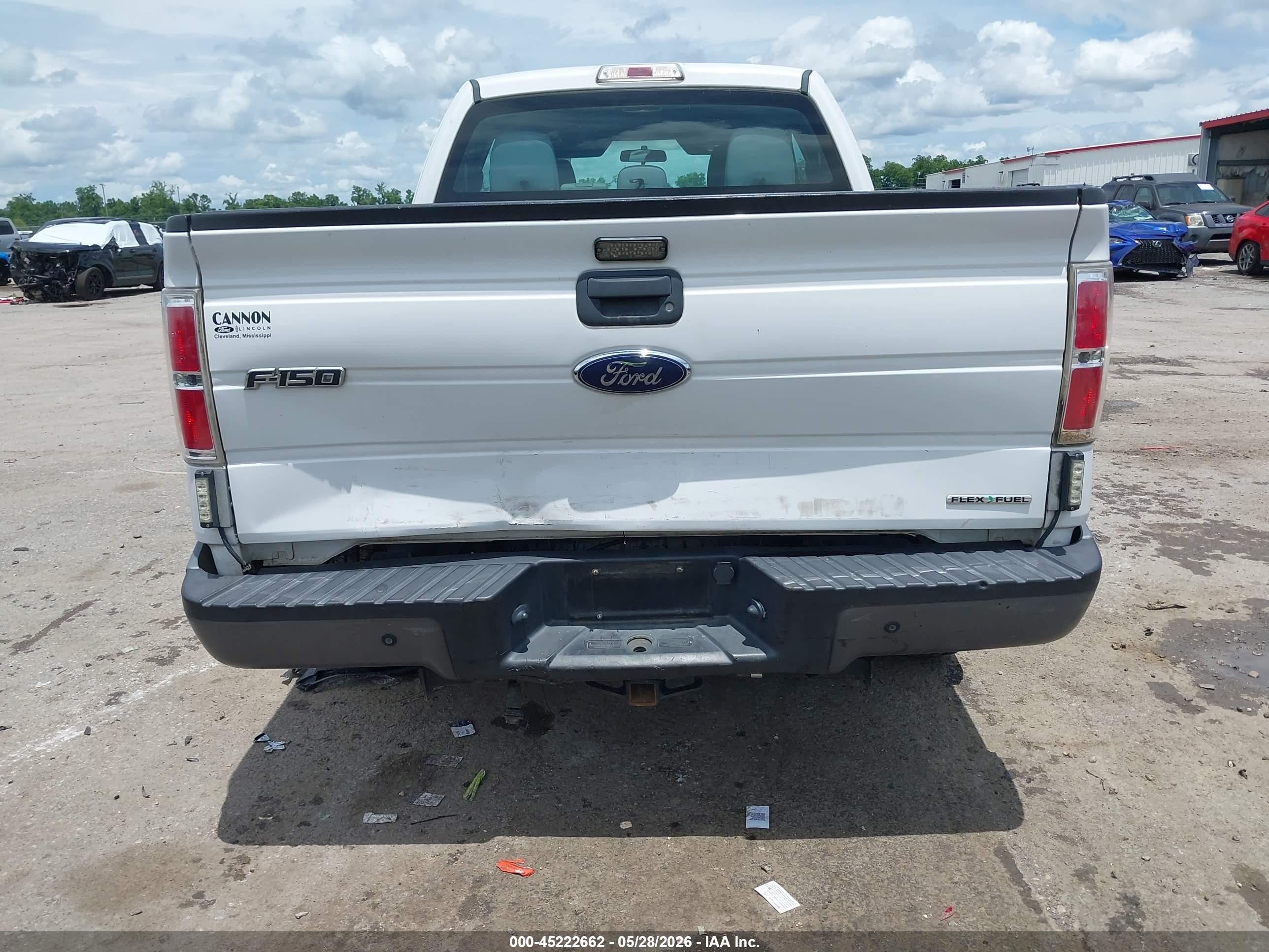 2014 Ford F-150 Xl Белый vin: 1FTFX1CF2EKE03534