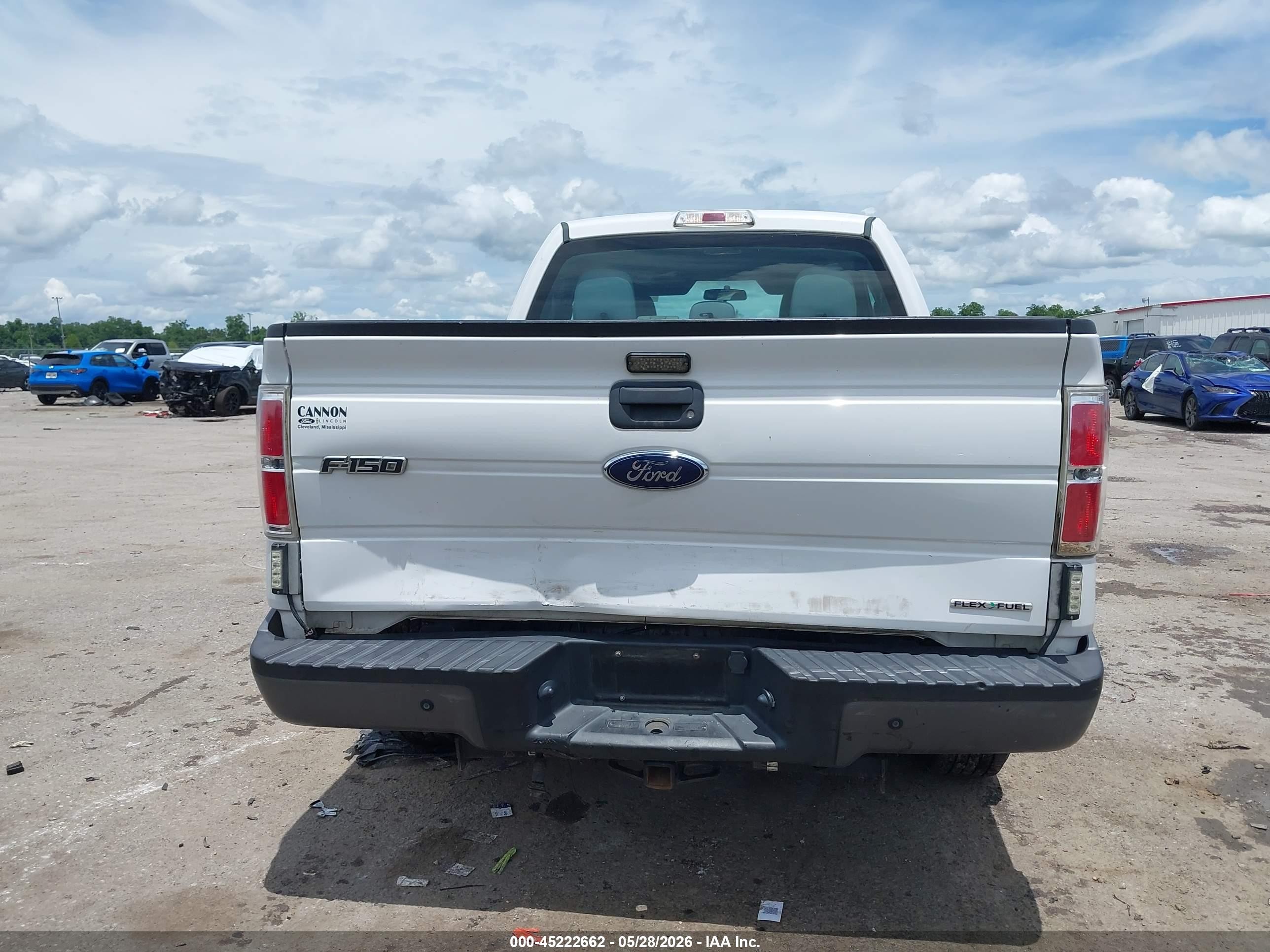 2014 Ford F-150 Xl Белый vin: 1FTFX1CF2EKE03534