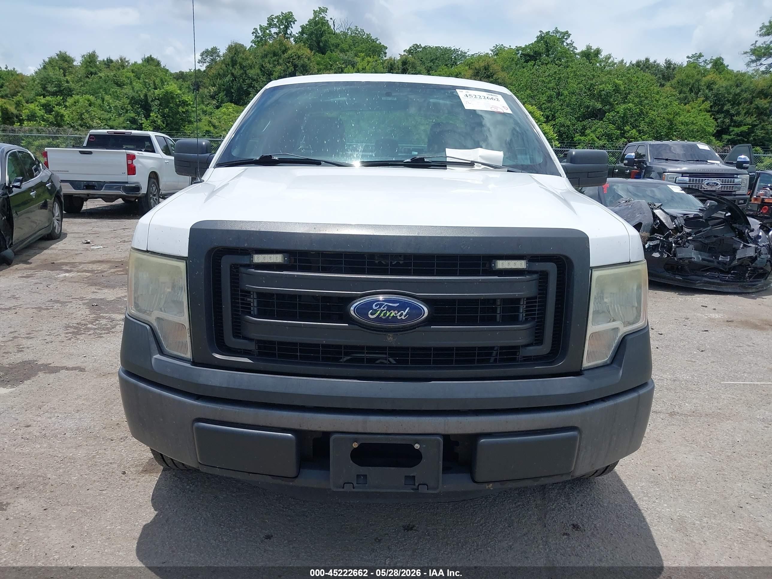 2014 Ford F-150 Xl Белый vin: 1FTFX1CF2EKE03534