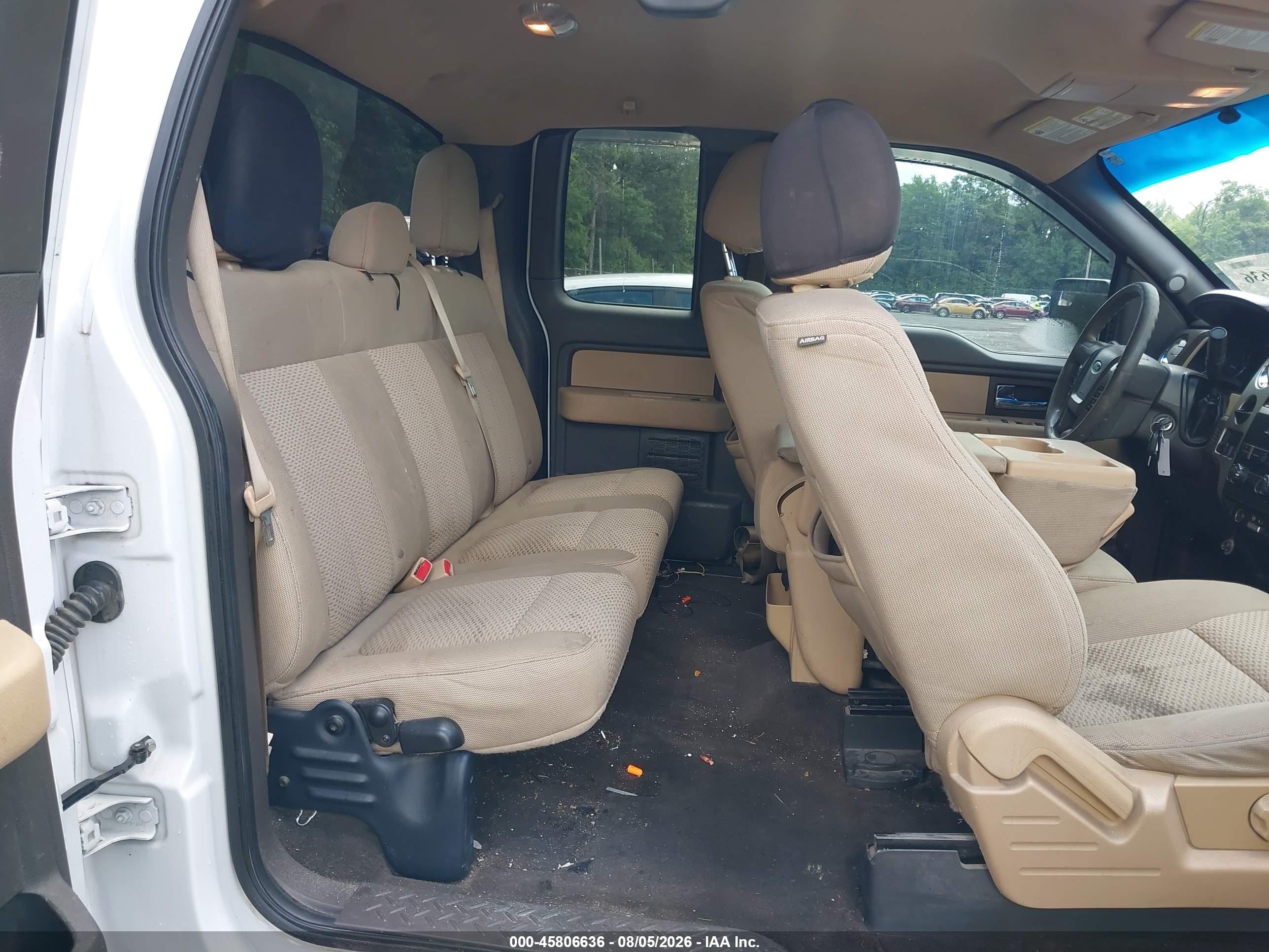 2014 Ford F-150 Xlt White vin: 1FTFX1CF2EKE32273