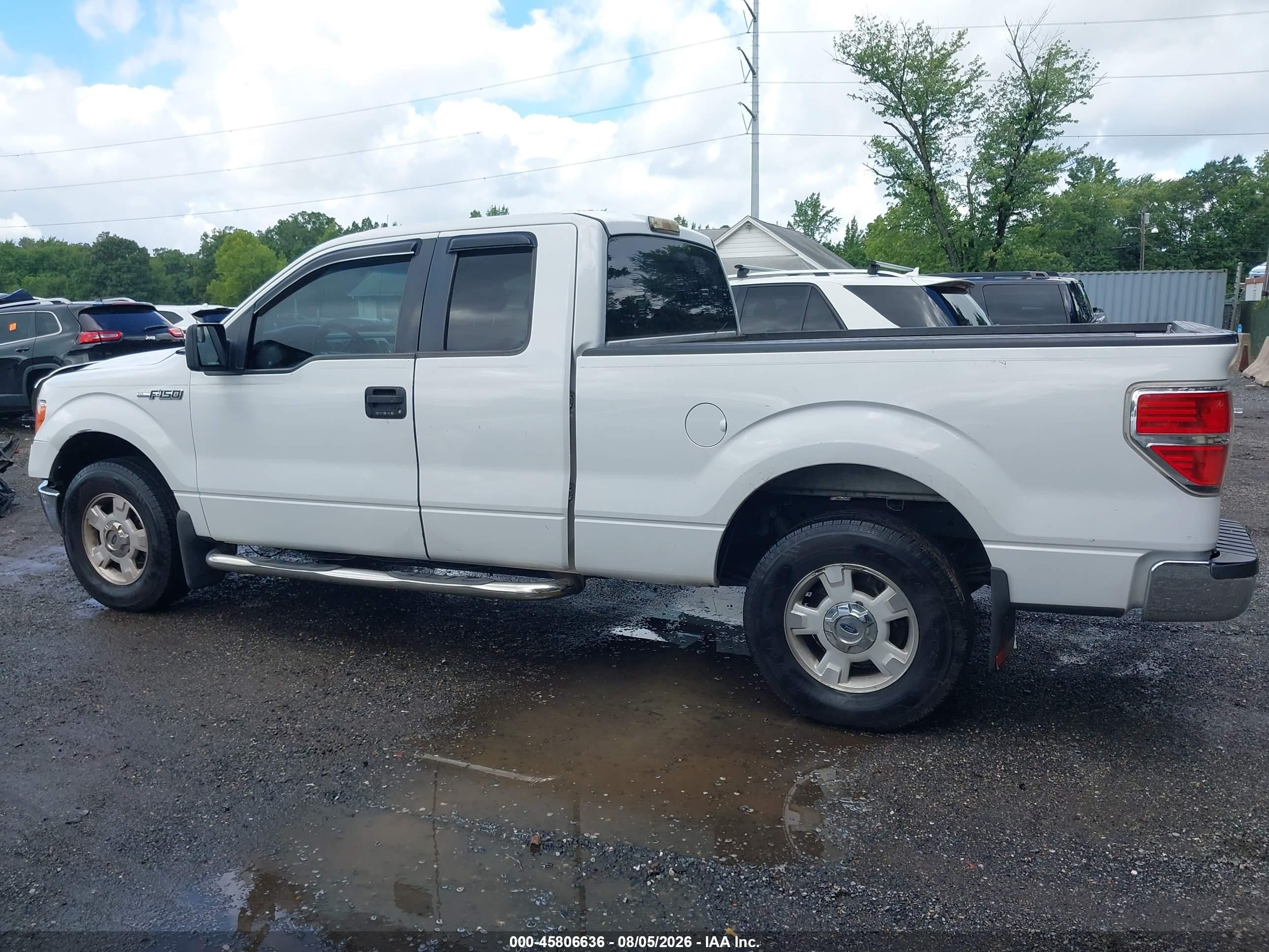 2014 Ford F-150 Xlt White vin: 1FTFX1CF2EKE32273