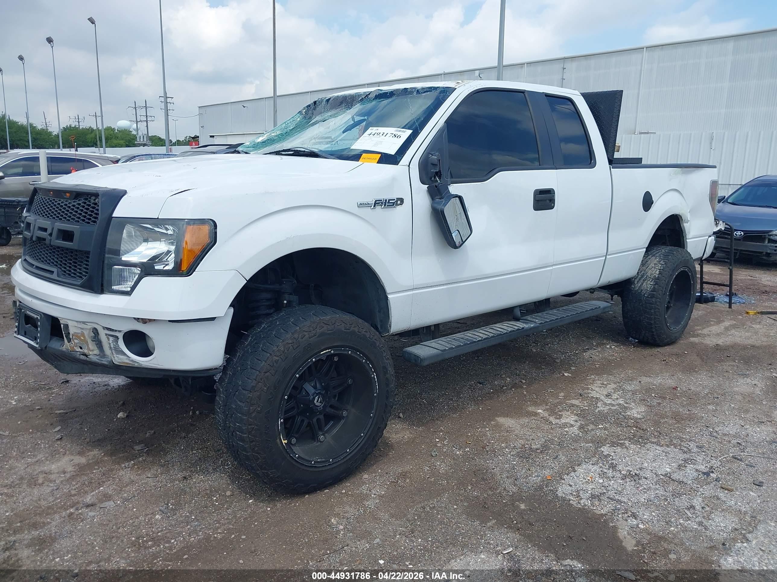 2014 Ford F-150 Stx Белый vin: 1FTFX1CF2EKF90306