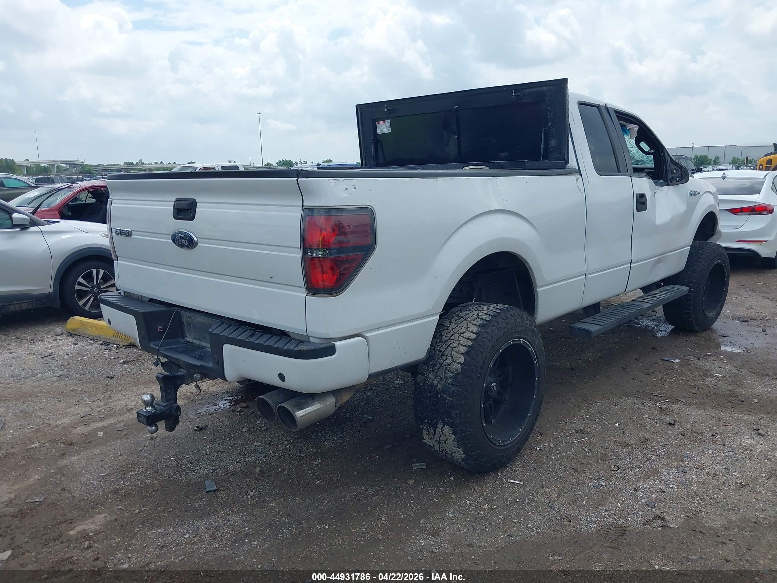 2014 Ford F-150 Stx Белый vin: 1FTFX1CF2EKF90306