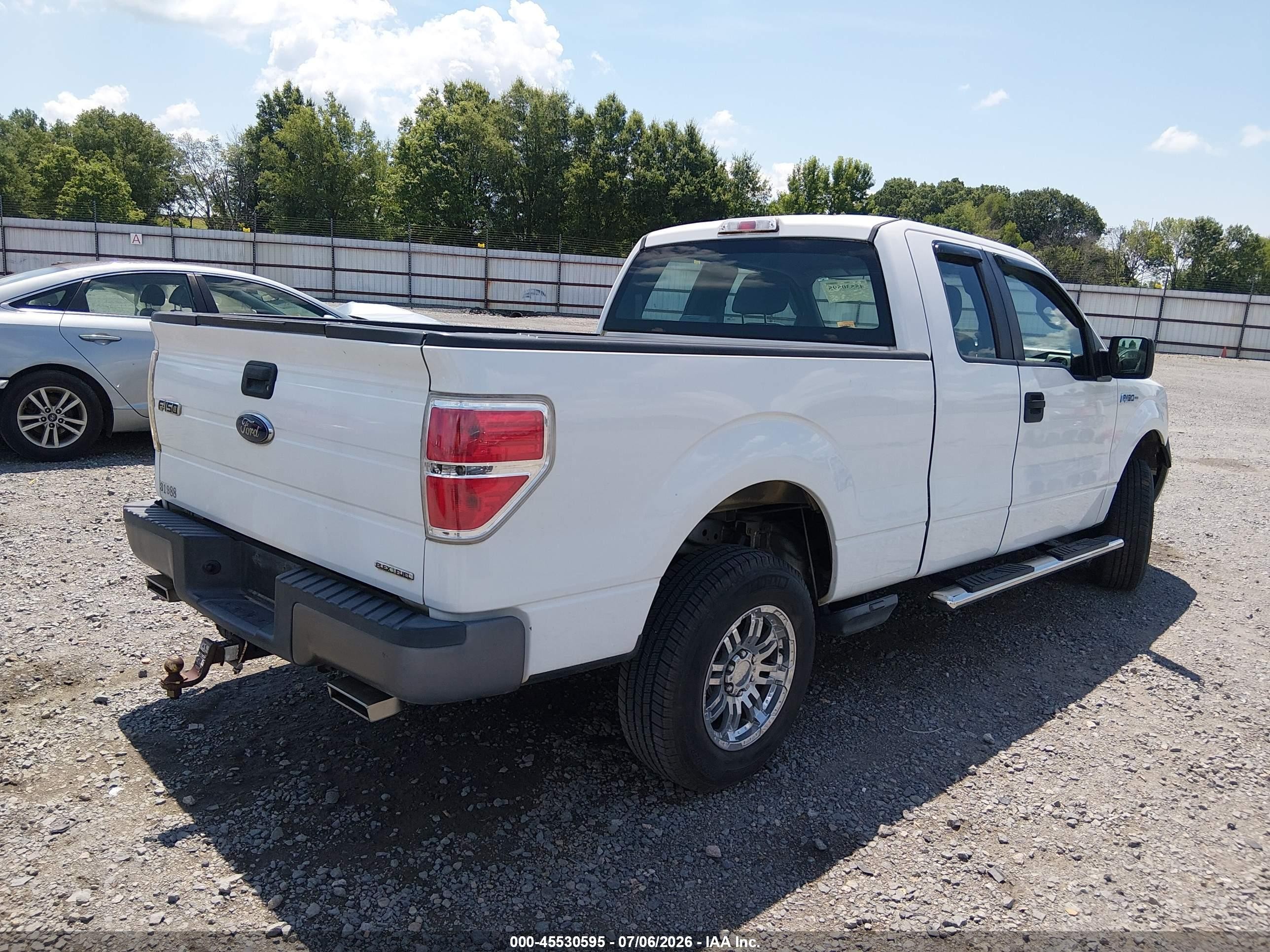 2012 Ford F-150 Fx2/lariat/stx/xl/xlt White vin: 1FTFX1CF3CFB96108