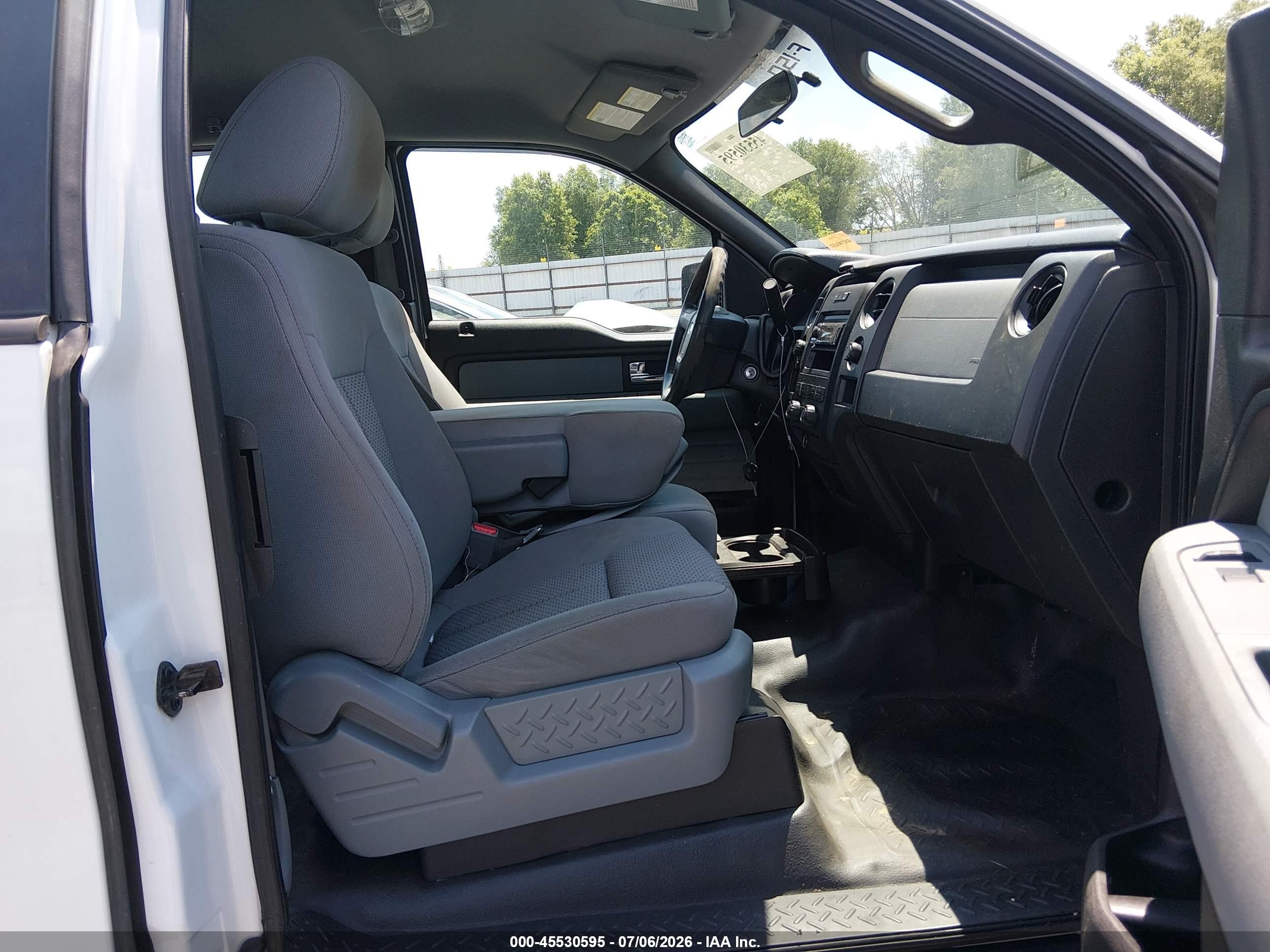 2012 Ford F-150 Fx2/lariat/stx/xl/xlt White vin: 1FTFX1CF3CFB96108
