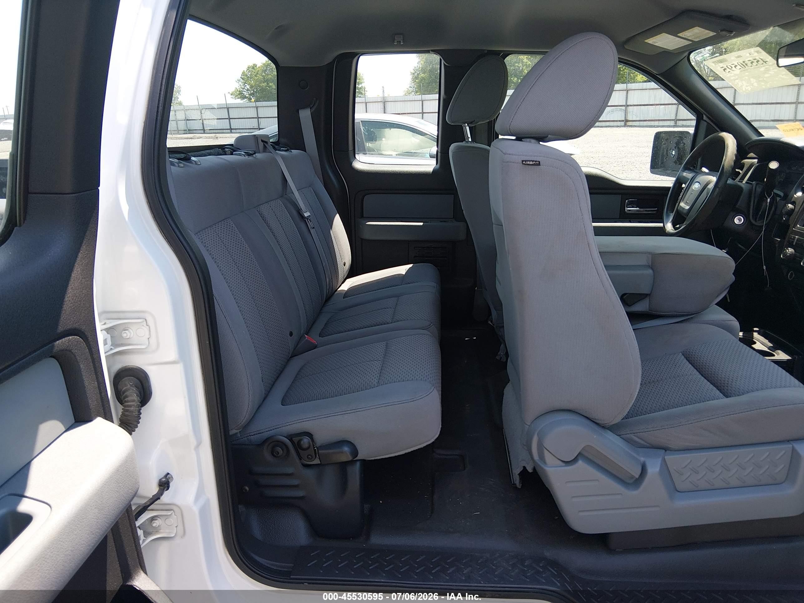 2012 Ford F-150 Fx2/lariat/stx/xl/xlt White vin: 1FTFX1CF3CFB96108