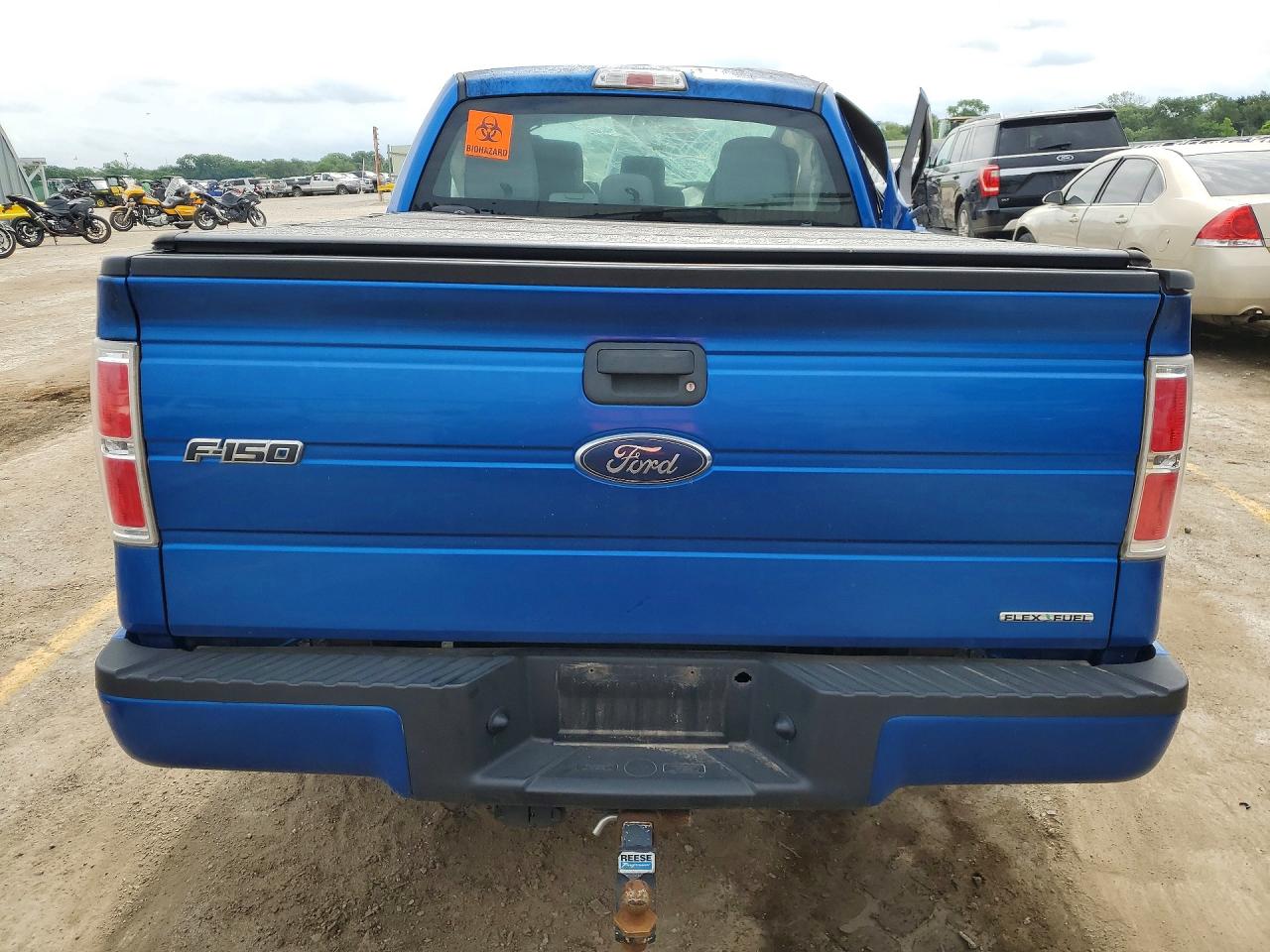 2013 Ford F150 Super Cab Blue vin: 1FTFX1CF3DFE03629