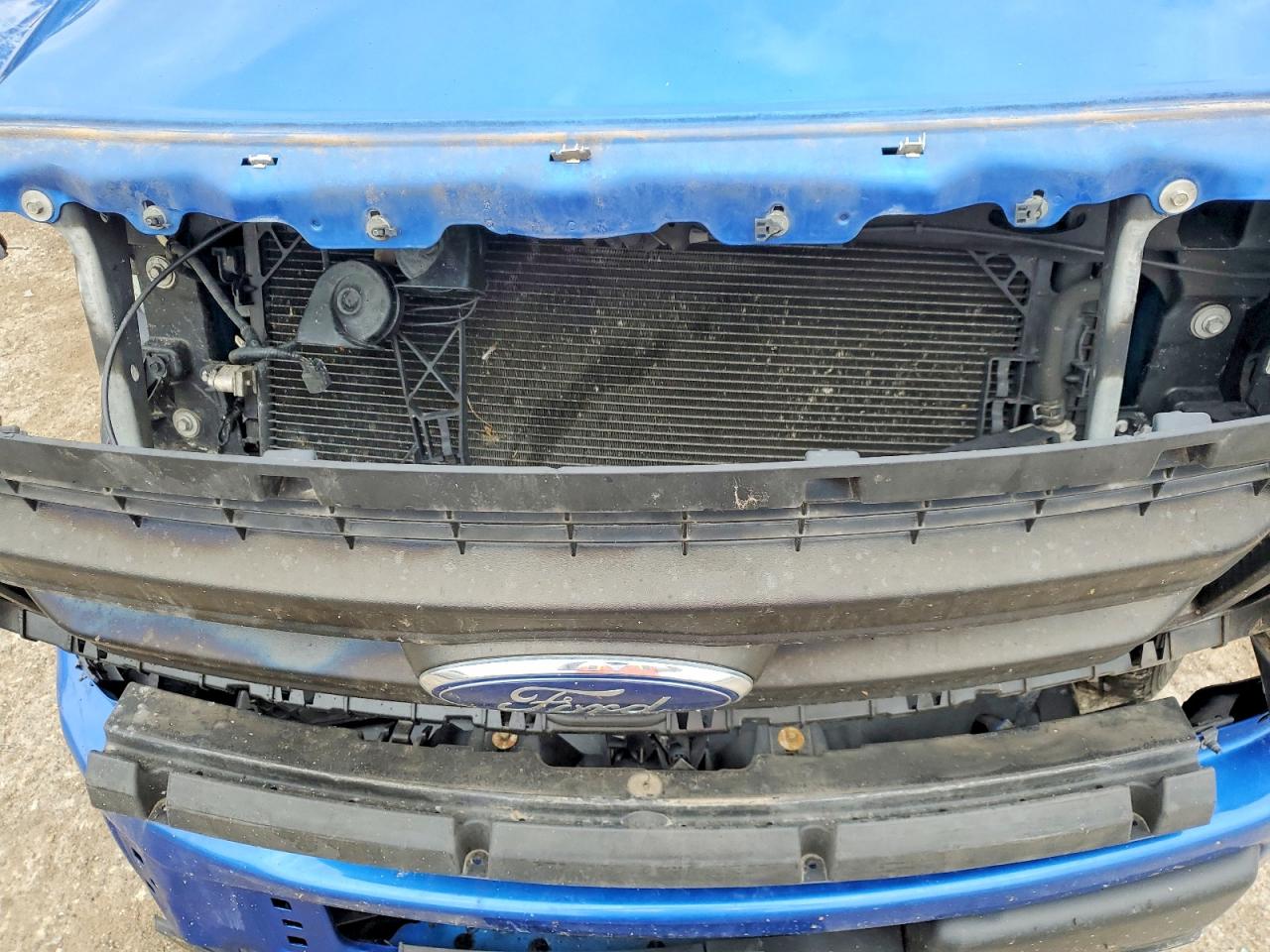 2013 Ford F150 Super Cab Blue vin: 1FTFX1CF3DFE03629
