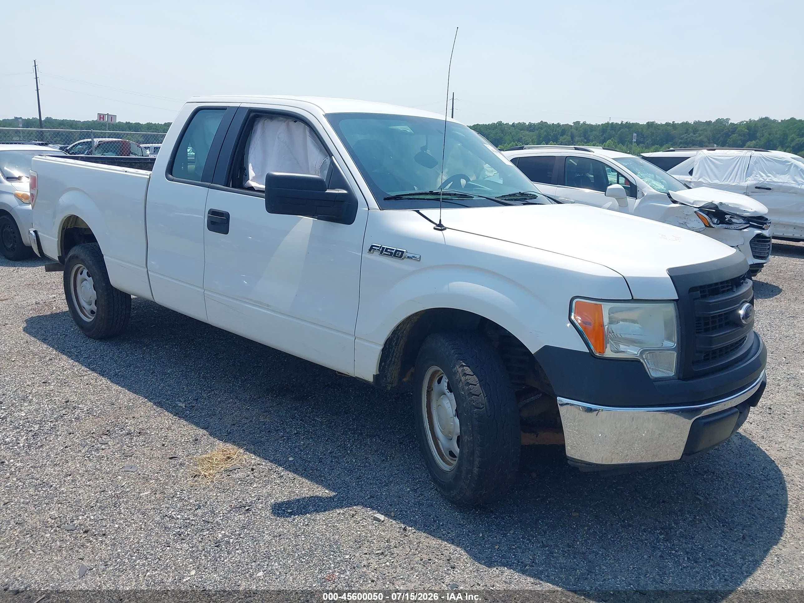 2014 Ford F-150 Xl Белый vin: 1FTFX1CF3EKD95850